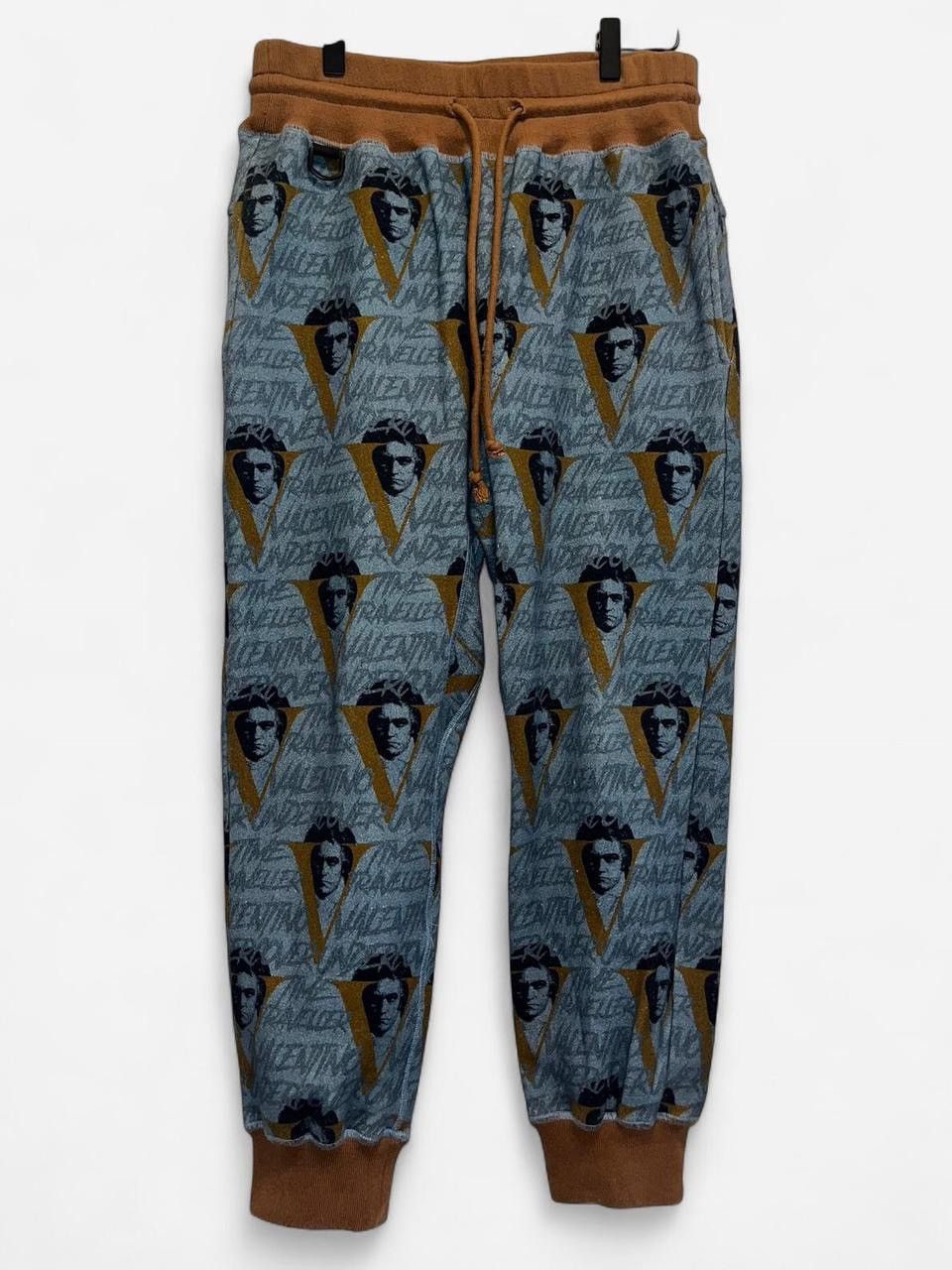 Undercover × Valentino V Face Logo Allover Print Joggers Size US 28 / EU 44 - 1 Thumbnail