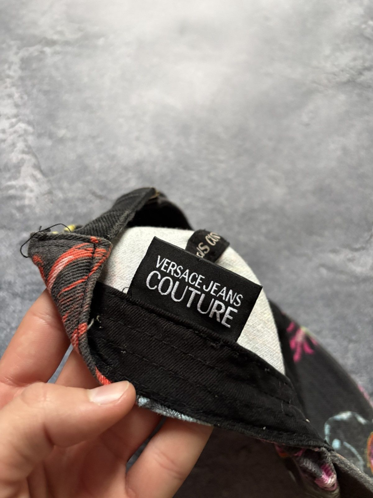 Versace Jeans Couture Versace Jeans Couture Fullprint Designer Luxury Hat Cap Rare Size ONE SIZE - 8 Thumbnail