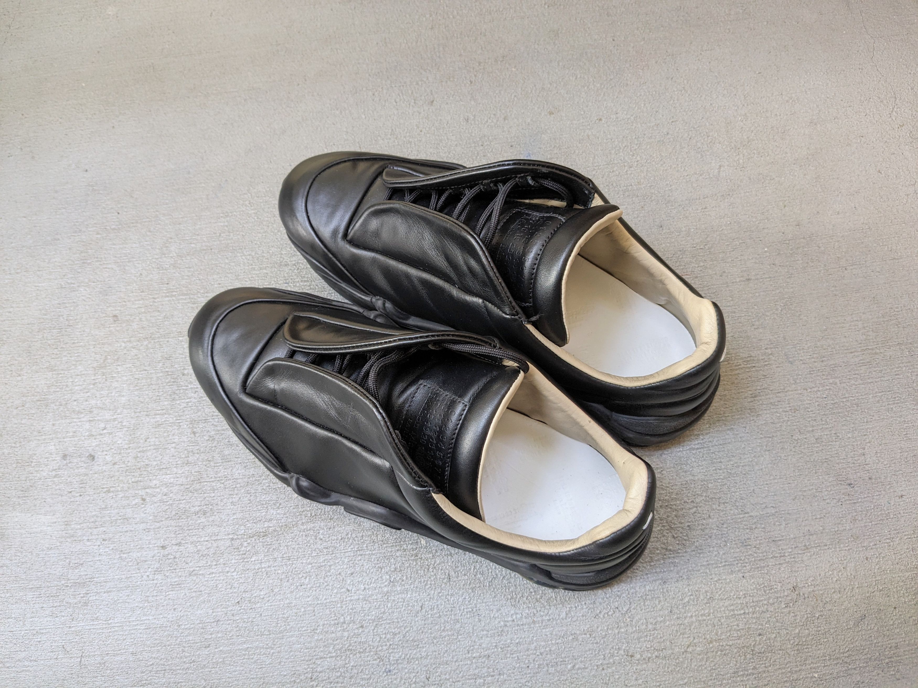 Maison Margiela Maison Margiela New Future Black 9 42 Leather Low Tops m Size US 12 / EU 45 - 15 Thumbnail