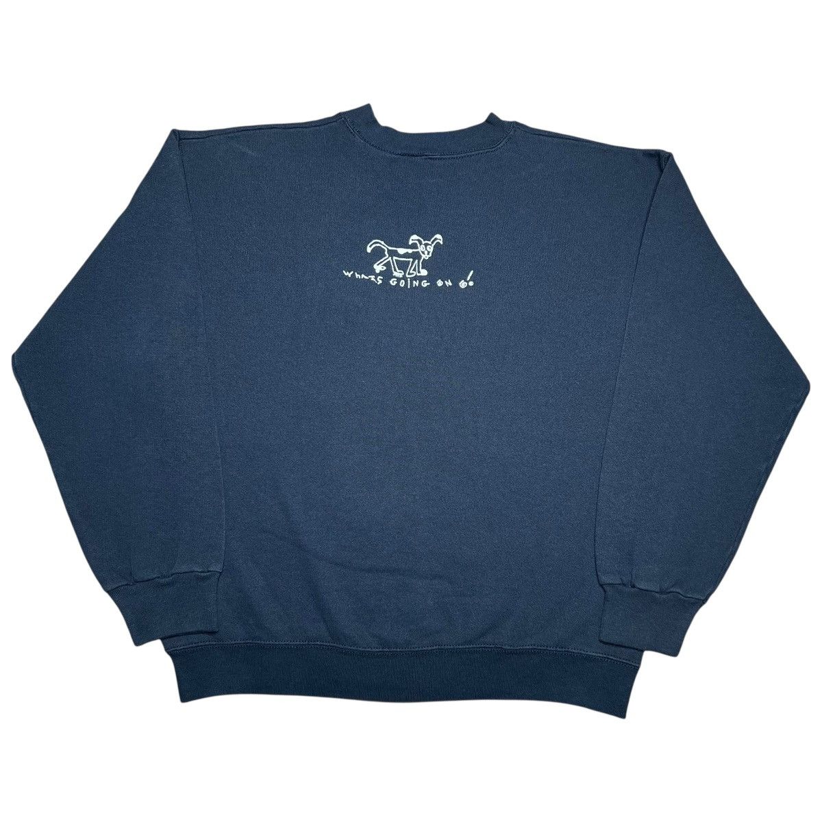 Other Vintage 1992 Different Dog Breeds What’s Going On Sweatshirt Size US L / EU 52-54 / 3 - 2 Thumbnail