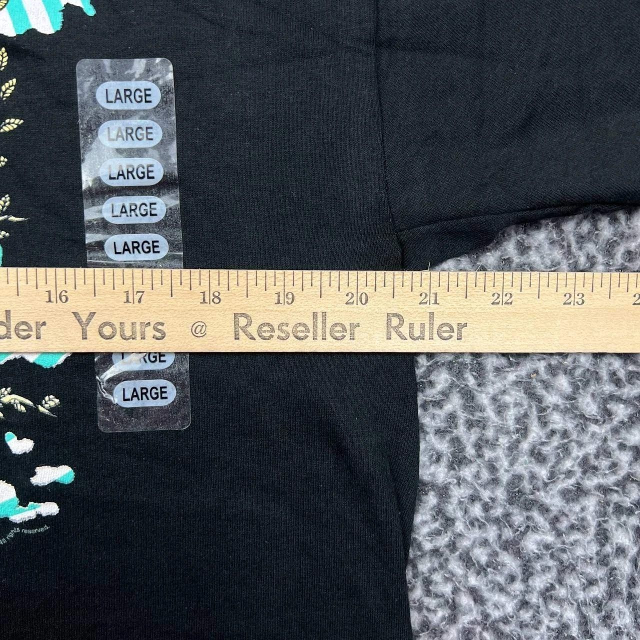 Hanes Job For A Cowboy Shirt Men Black Hanes Crew Neck Cotton L Size US L / EU 52-54 / 3 - 5 Thumbnail
