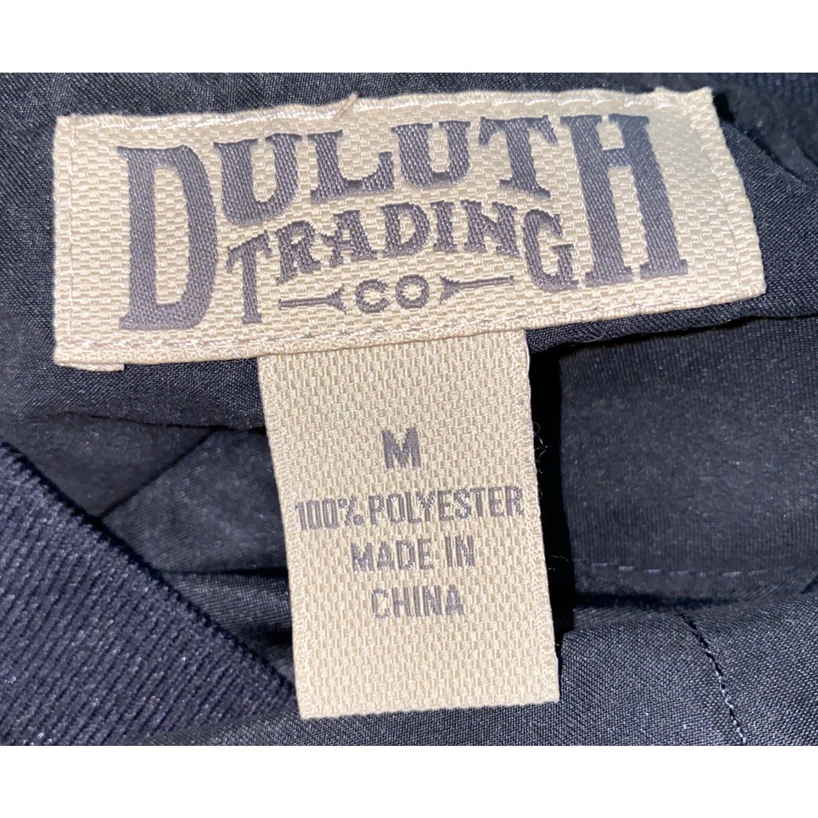 CO Duluth Trading Co Jacket Windbreaker Mens Black Polyester M Pullover Golf Casual Regular Size M Size US M / EU 48-50 / 2 - 5 Thumbnail