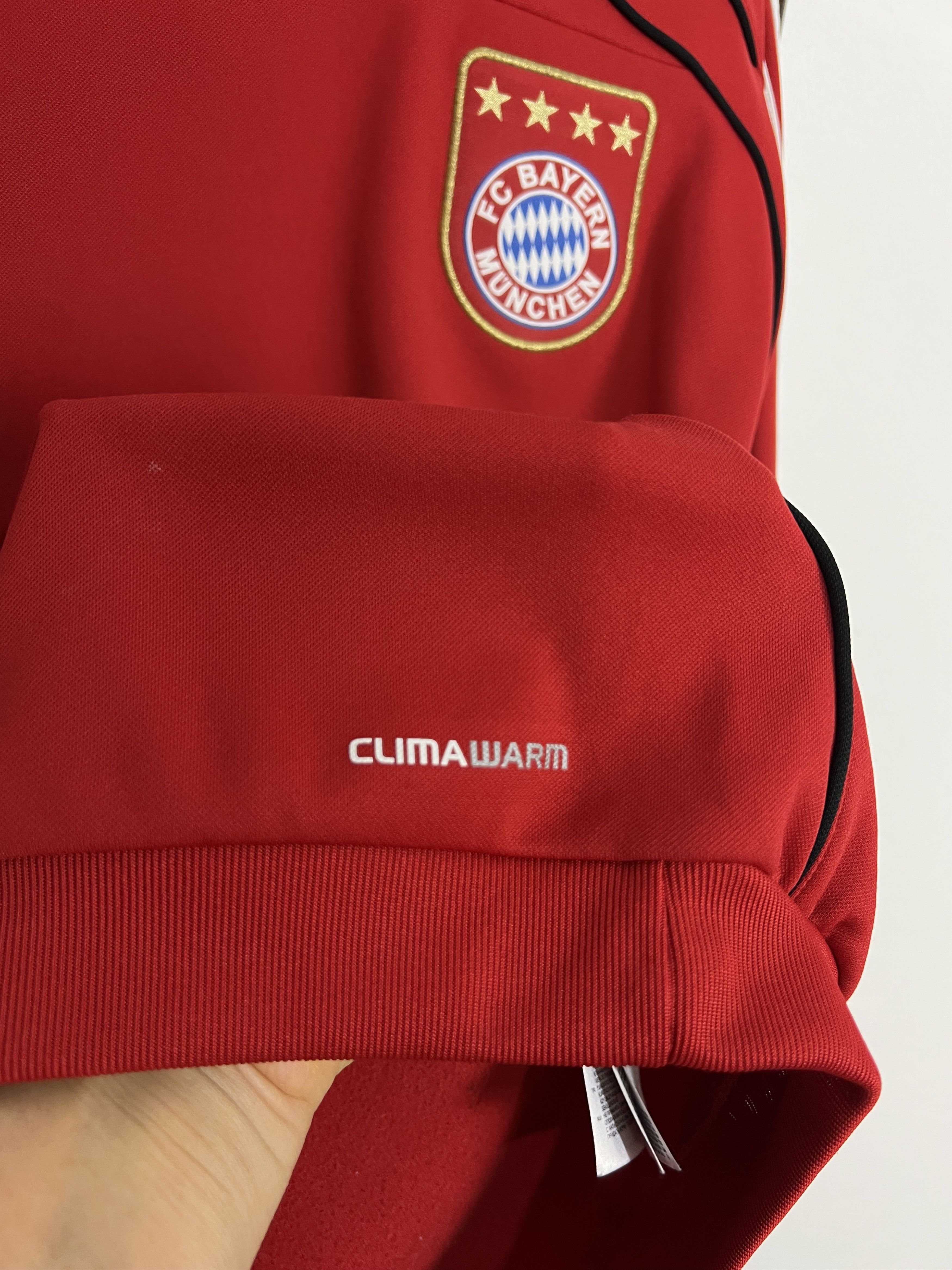 Adidas Bayern Munich Football Sweatshirt Soccer Crewneck Jacket Size US L / EU 52-54 / 3 - 4 Thumbnail