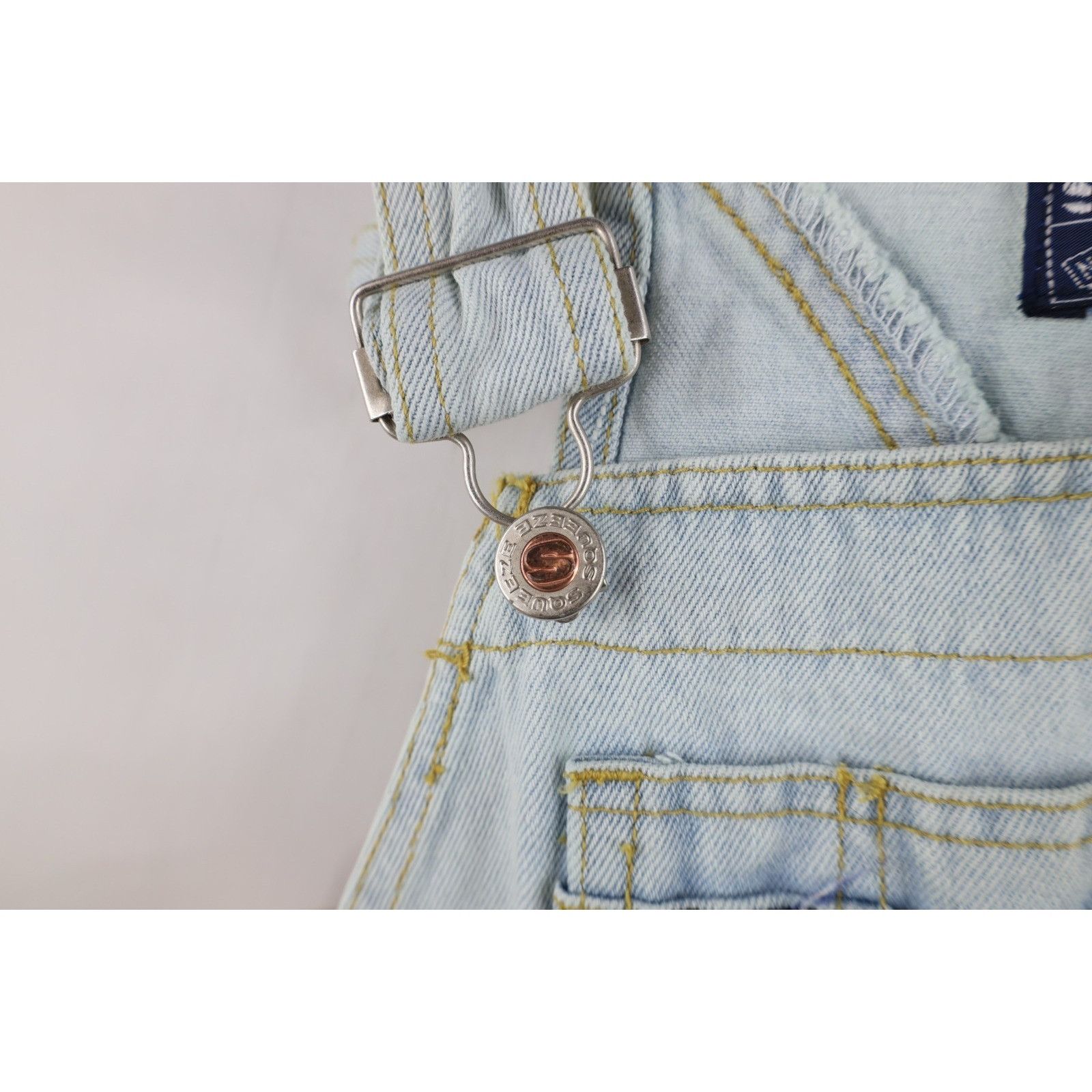 Vintage Vintage 90s Streetwear Denim Overalls Dress Size S / US 4 / IT 40 - 6 Thumbnail