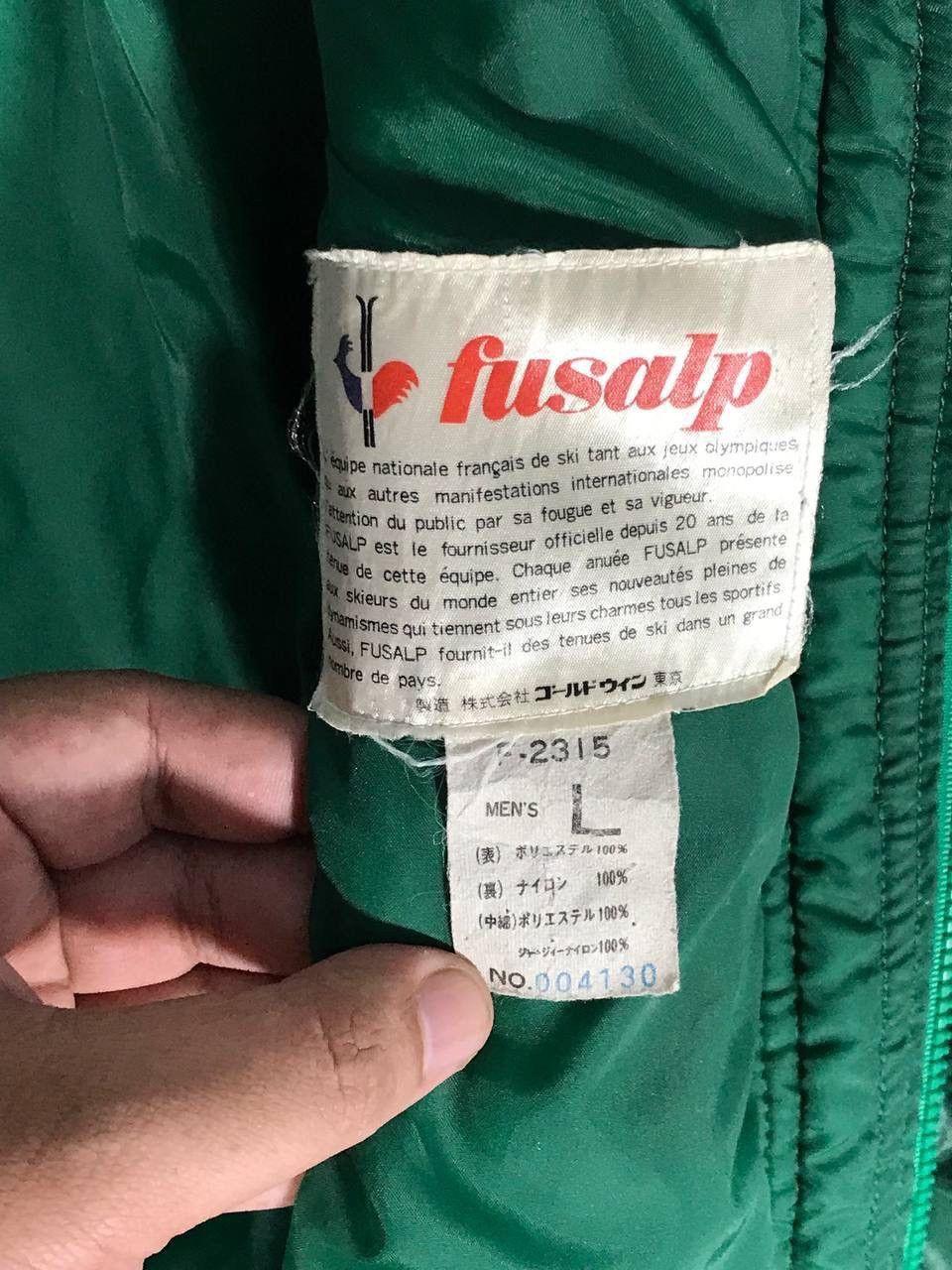 Vintage vintage fusalp puffer jacket Size US L / EU 52-54 / 3 - 9 Thumbnail
