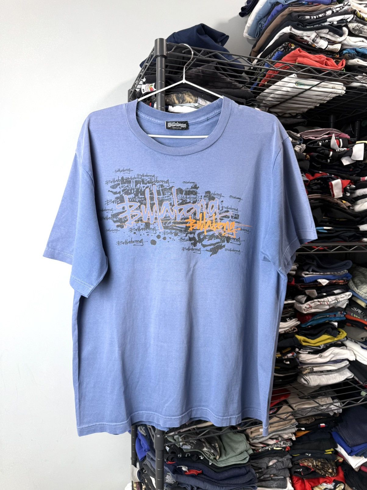 Billabong 00’s Vintage Billabong T Shirt Surf Style Quiksilver Mambo Size US L / EU 52-54 / 3 - 1 Thumbnail