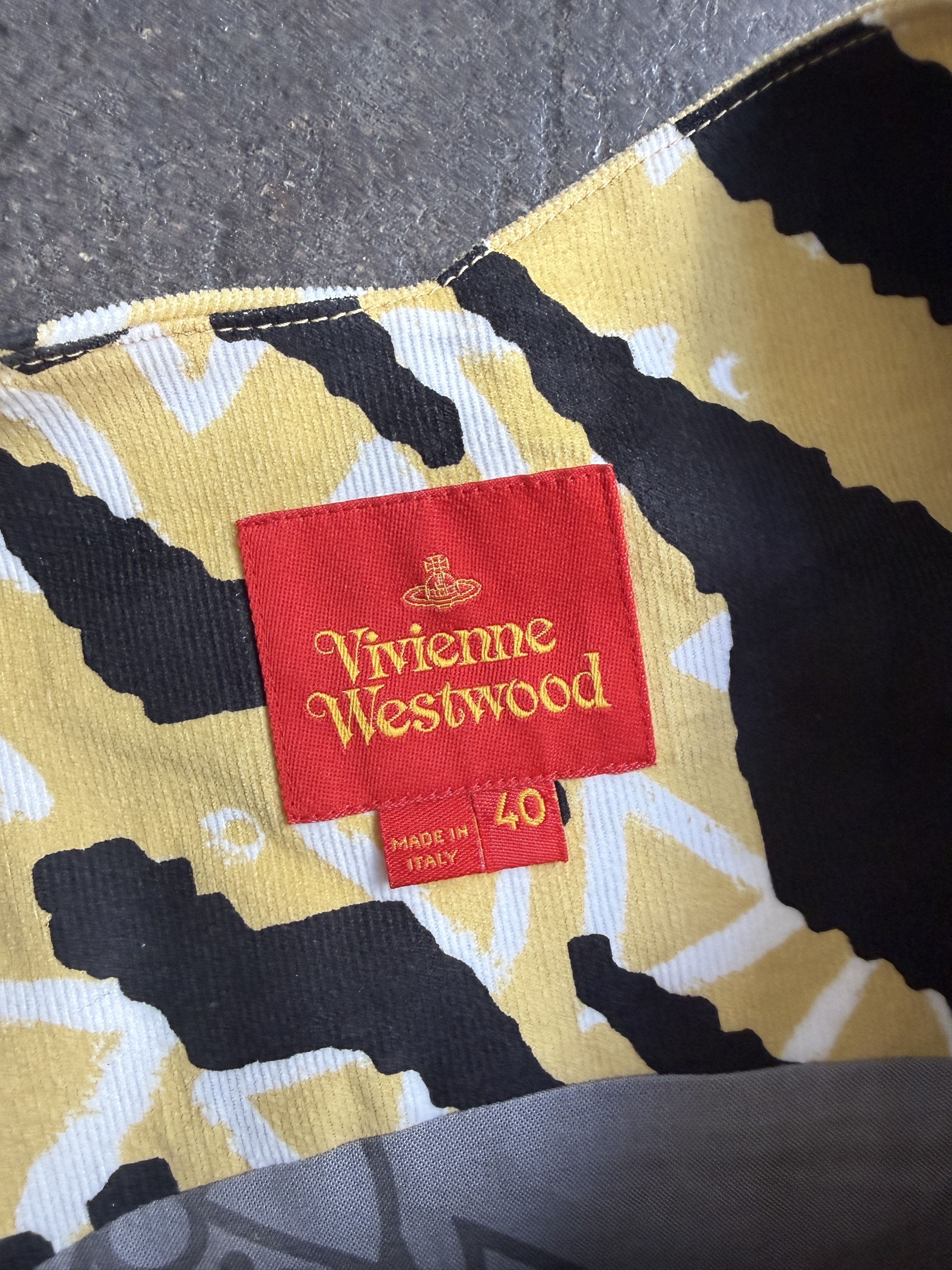 Vivienne Westwood Red Label 2016 Set !!! African Print W/ UNIQUE tailoring Size S / US 4 / IT 40 - 13 Thumbnail