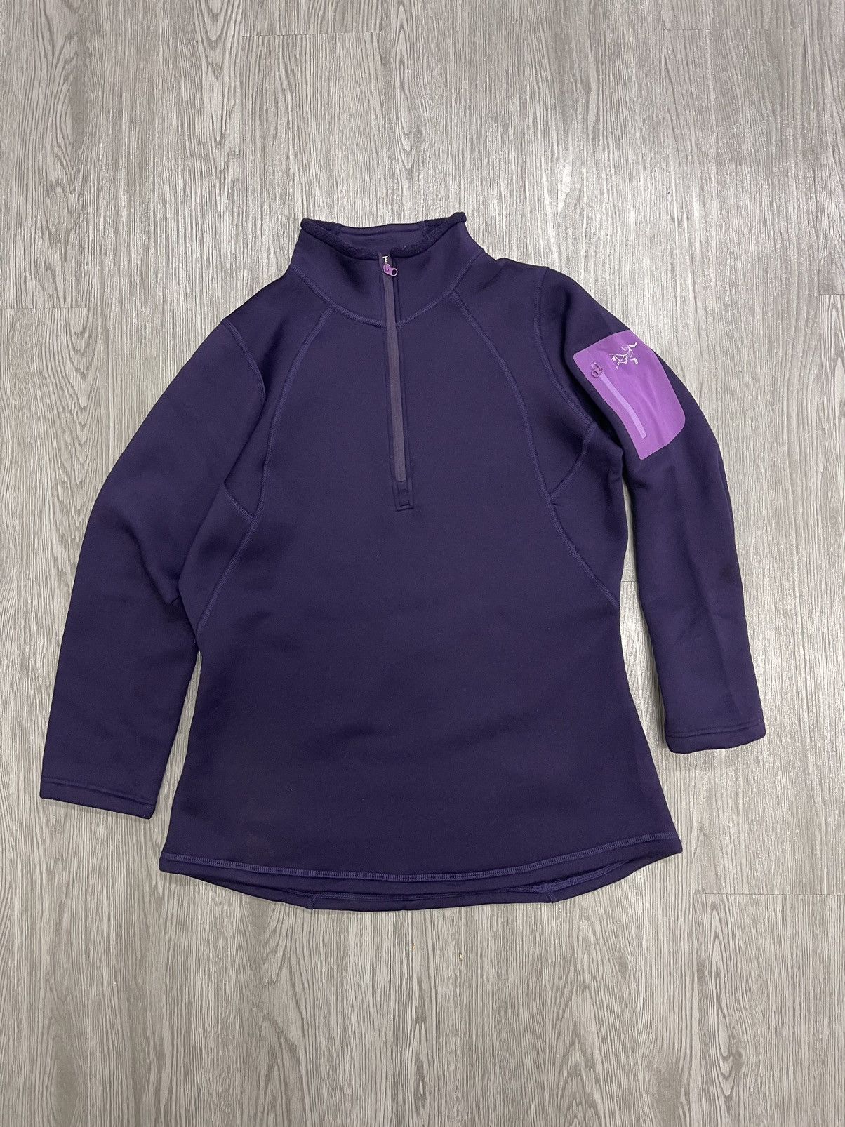 Arc'teryx Arc’teryx purple half zipper fleece Size L / US 10 / IT 46 - 1 Thumbnail