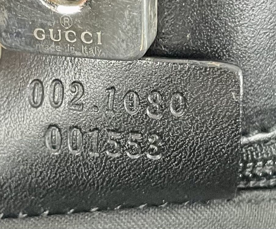Gucci Gucci handbag in Black canvas Size ONE SIZE - 9 Thumbnail