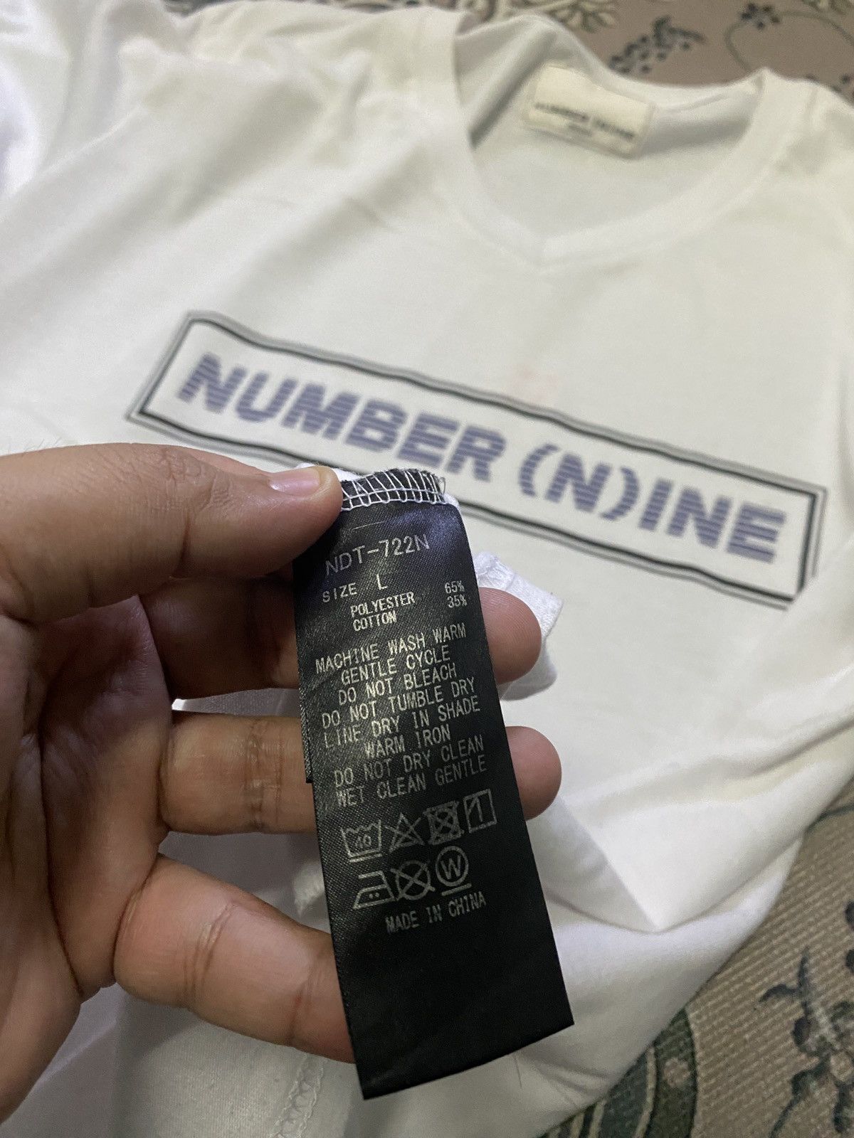 Japanese Brand × Number (N)ine × Takahiromiyashita The Soloist. ‼️RARE‼️COMBO 2 PIECES NUMBER(N)INE BOX LOGO SHIRT TEE🔥 Size US M / EU 48-50 / 2 - 19 Thumbnail