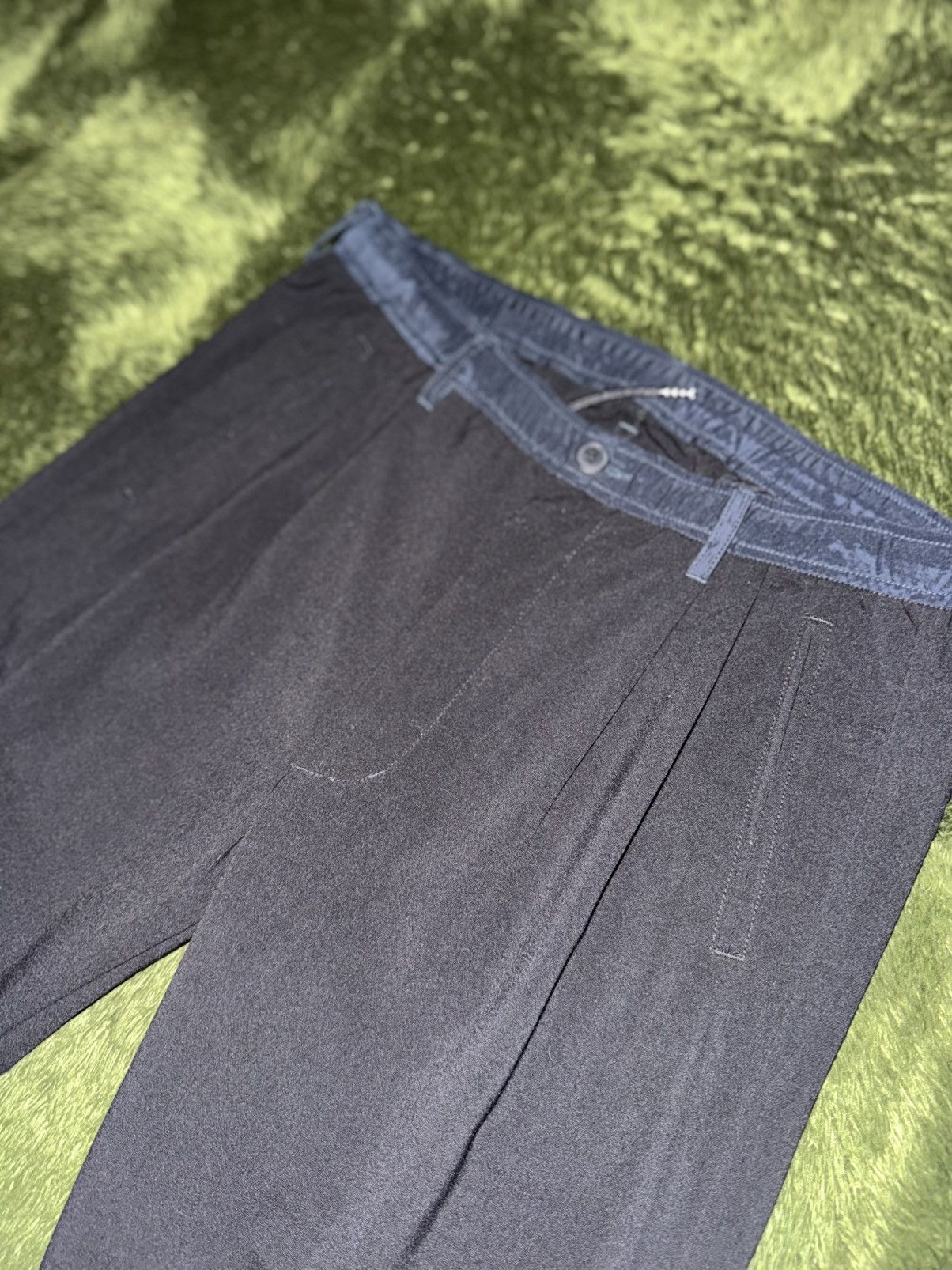 Beams Japan [M] Freak’s Store Poly Viscose pin tucked Easy Pants Size US 31 - 2 Thumbnail