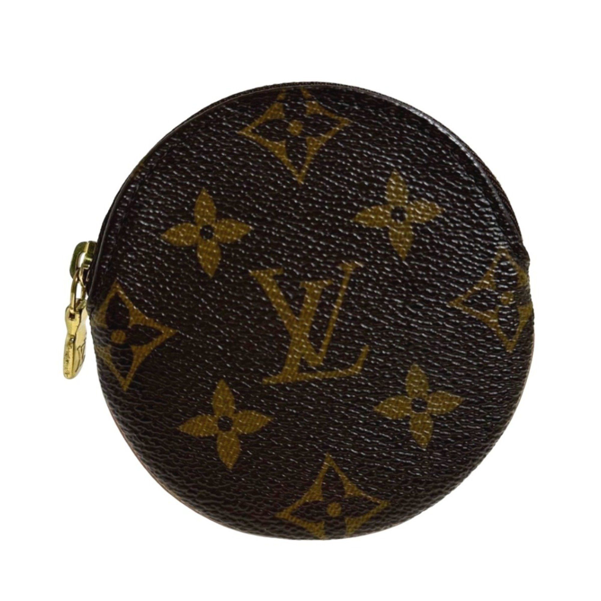 image of Louis Vuitton Coin Purse Monogram Portomone Long M61926 Brown Case, Women's