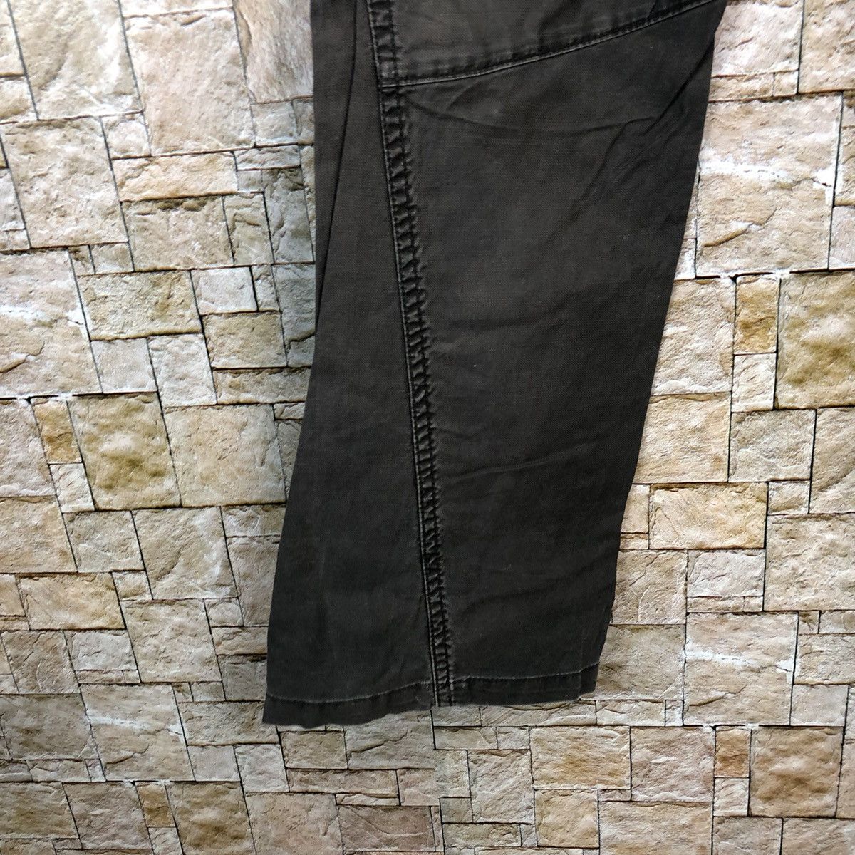 Japanese Brand Flash Report Brown Cargo Multipocket Pants #A351 Size US 34 / EU 50 - 12 Thumbnail