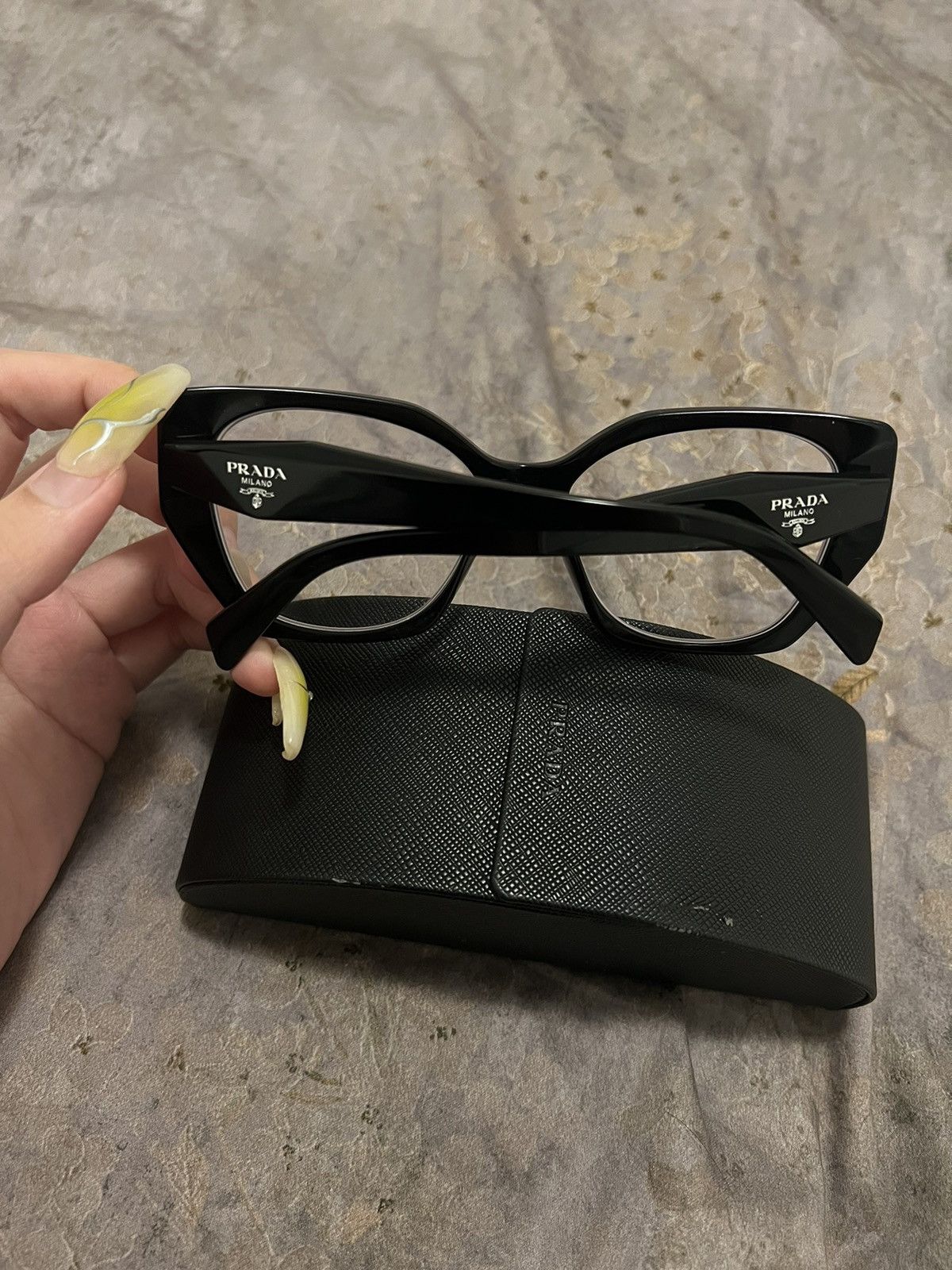 Prada Prada PR 18WV C54 1AB1O1 Size ONE SIZE - 8 Thumbnail