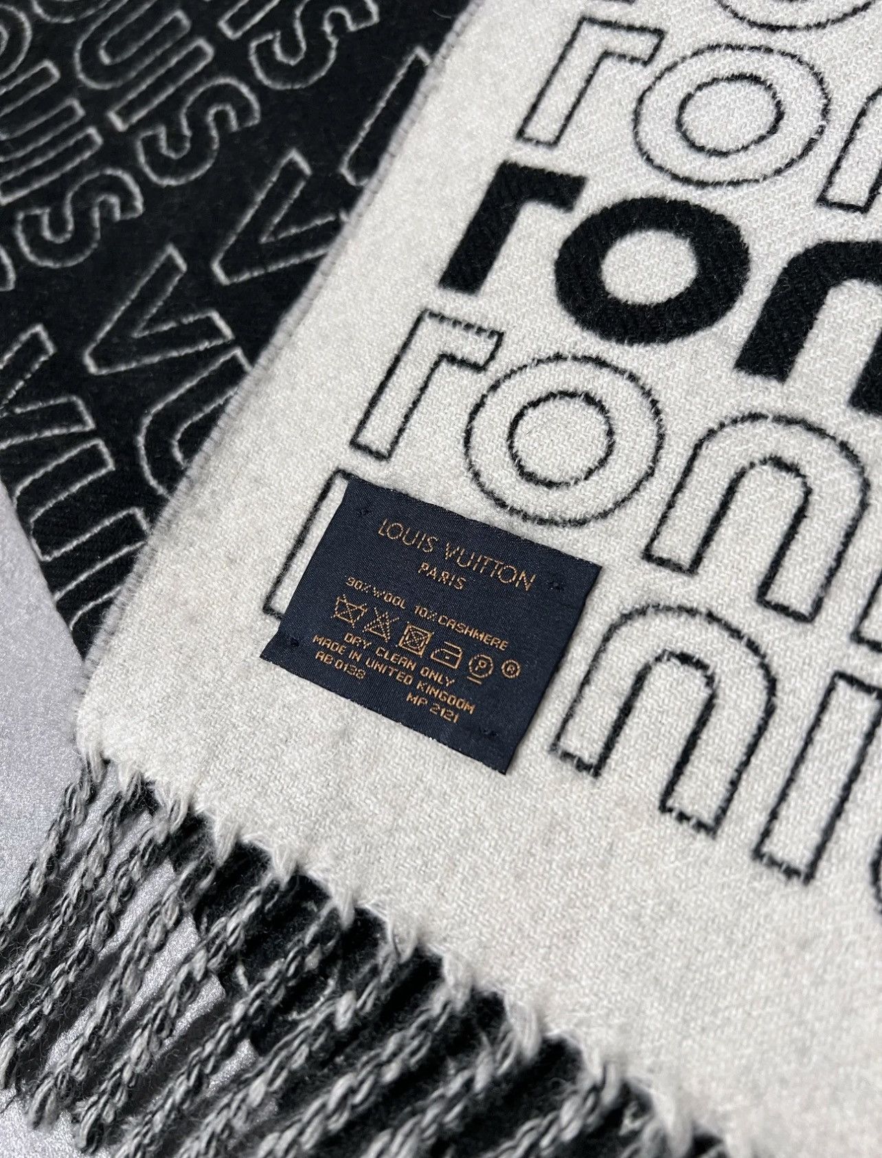 Louis Vuitton Louis Vuitton Lv List City Scarf Size ONE SIZE - 5 Thumbnail