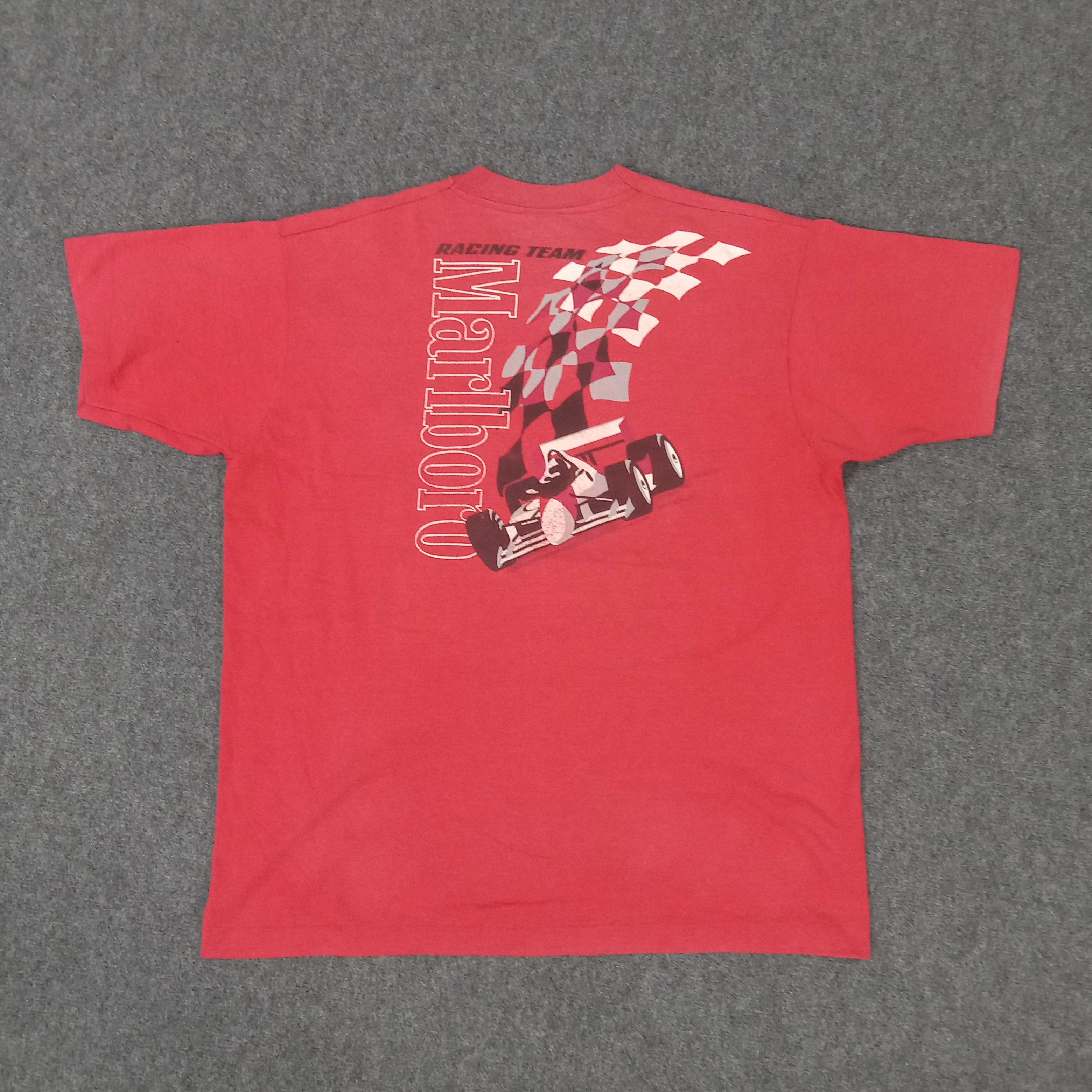 Marlboro × Vintage Vintage 90's Marlboro Racing Team Ferrari F1 Tshirt Size US XL / EU 56 / 4 - 1 Thumbnail