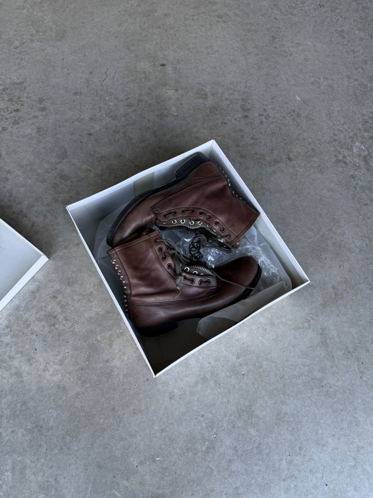 Undercover Undercover SS11 Studded Zipper Combat Boots / SS06 “T” Size US 7 / EU 40 - 8 Thumbnail