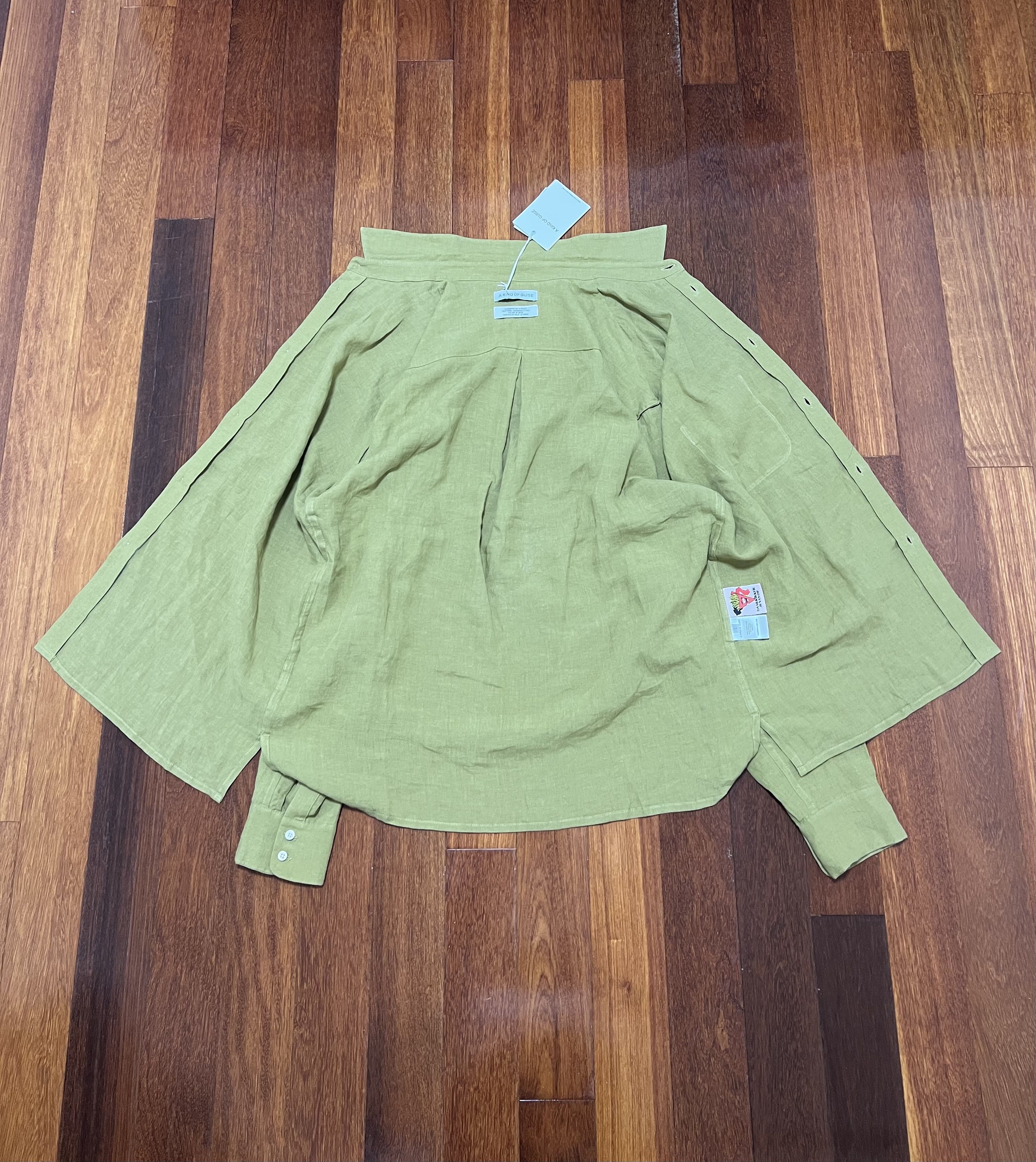 A Kind Of Guise 💚 SS24 A Kind Of Guise (AKOG Exclusive) Gusto Shirt Willow Size US L / EU 52-54 / 3 - 11 Thumbnail