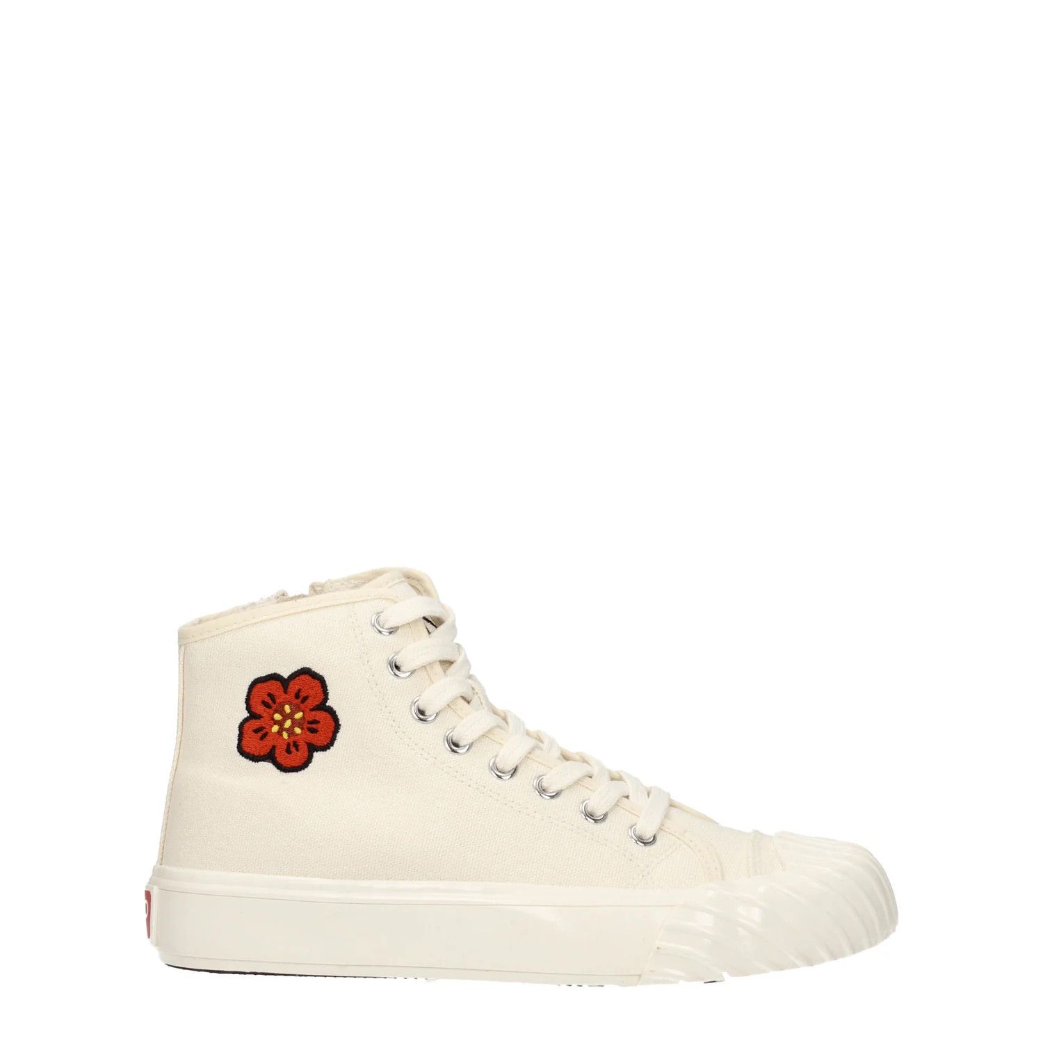 Kenzo ob1o1e1124 Fabric Sneakers in Beige/Cream Size US 5 / IT 35 - 1 Thumbnail