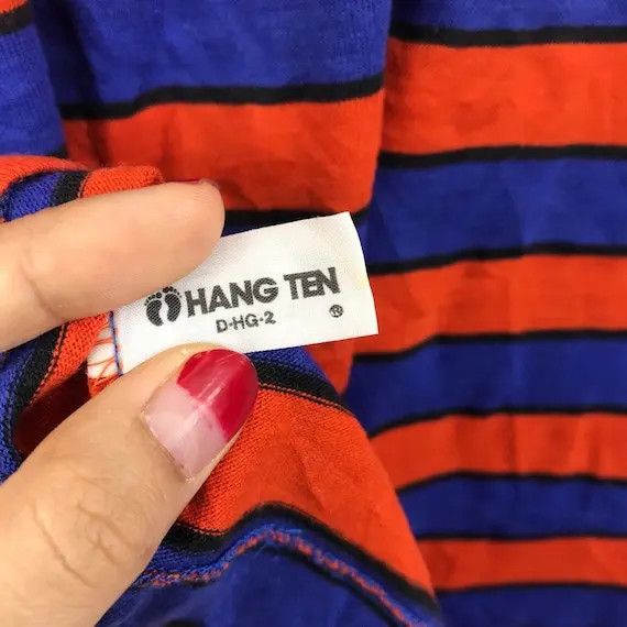 Hang Ten Vtg HANG TEN HAWAII Surf Beach Striped Tee Shirt Surfing Size US S / EU 44-46 / 1 - 5 Thumbnail