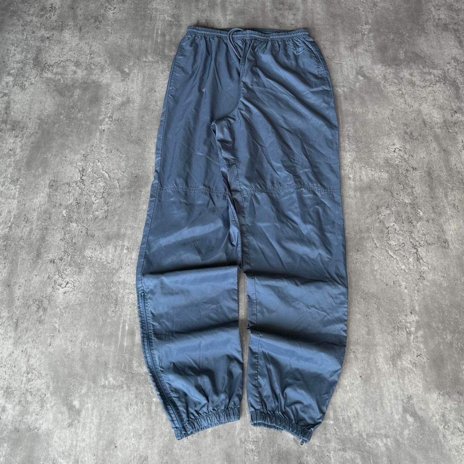 Nike × Nike ACG × Vintage Vintage Y2K Nike Tonal Blue Embroidered Opium Sweatpants Size US 30 / EU 46 - 1 Thumbnail
