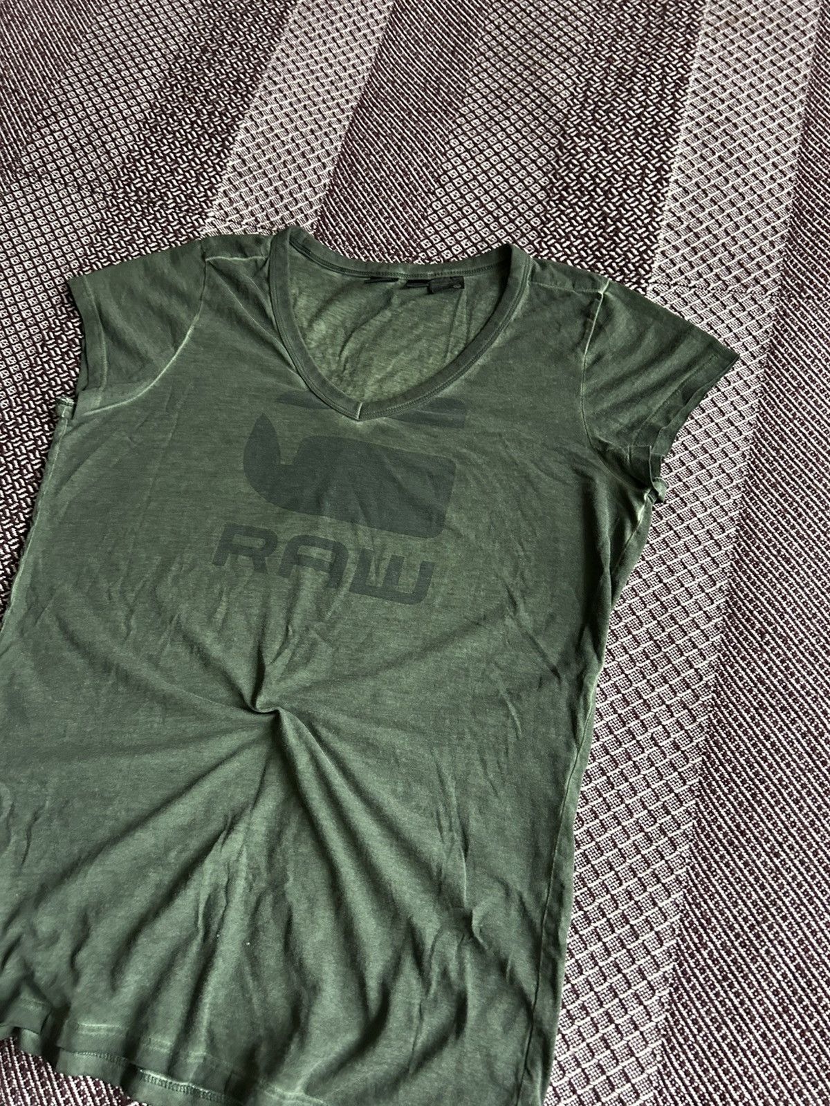 G-Star Vintage G-Star Raw Slim Y2K Womens Tee Big Logo Size Large Size L / US 10 / IT 46 - 5 Thumbnail