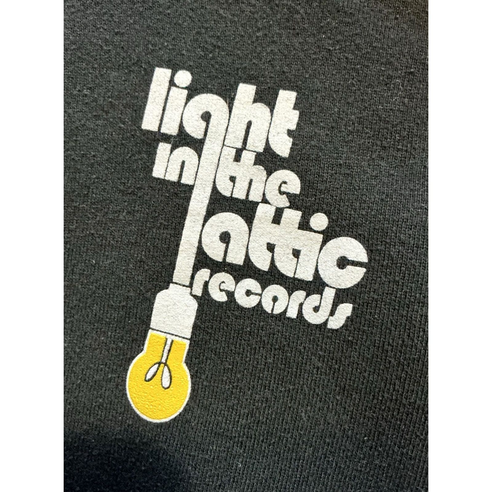 American Apparel American Apparel F497 Light In The Attic Records Black Fleece Full Zip Hoodie SM Mens Small Black Fleece Hoodie Size US S / EU 44-46 / 1 - 2 Thumbnail