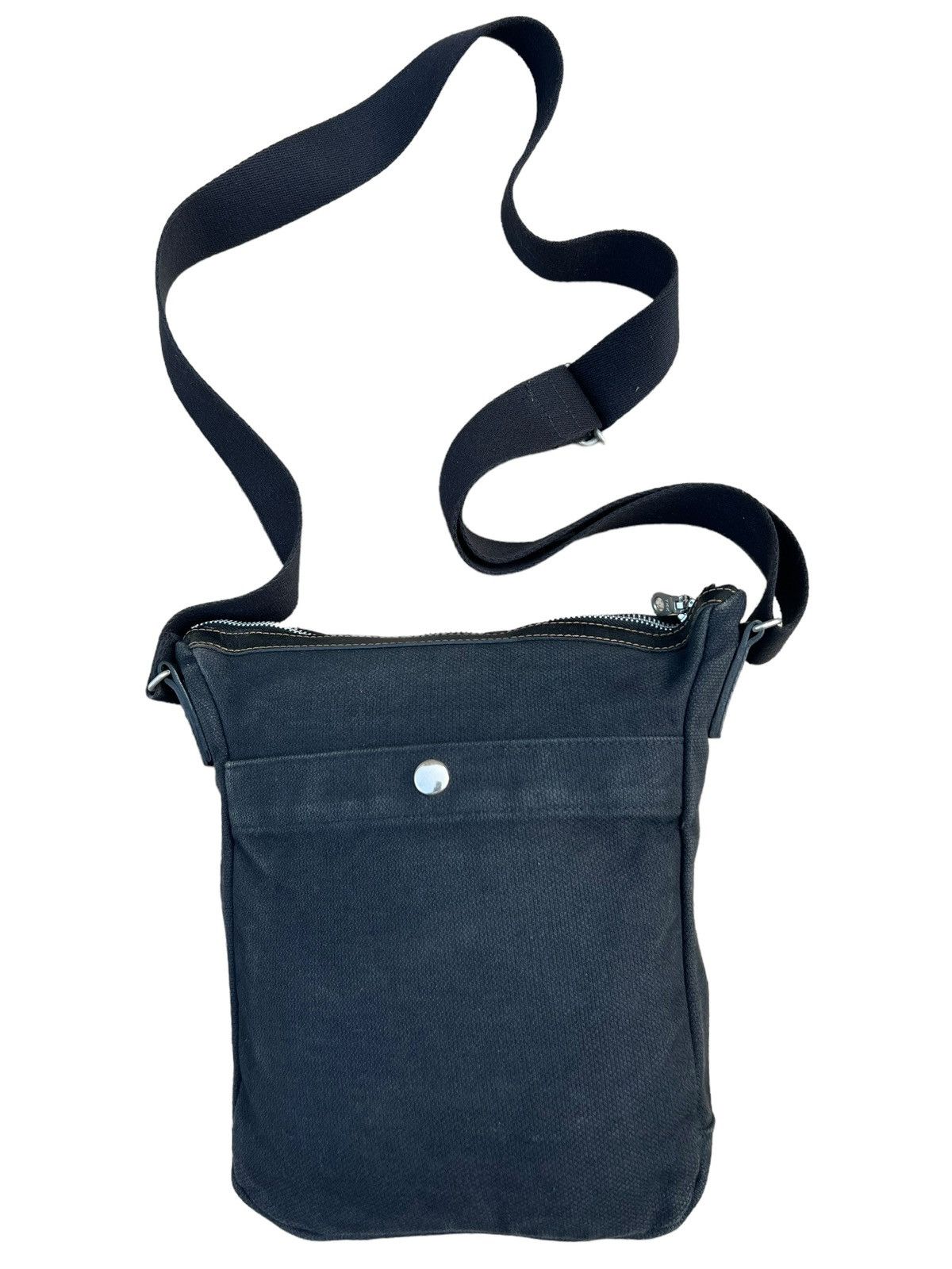 Katharine Hamnett London Vintage Katharine Hamnett London Hybrid Cotton Leather Bag Size ONE SIZE - 4 Thumbnail