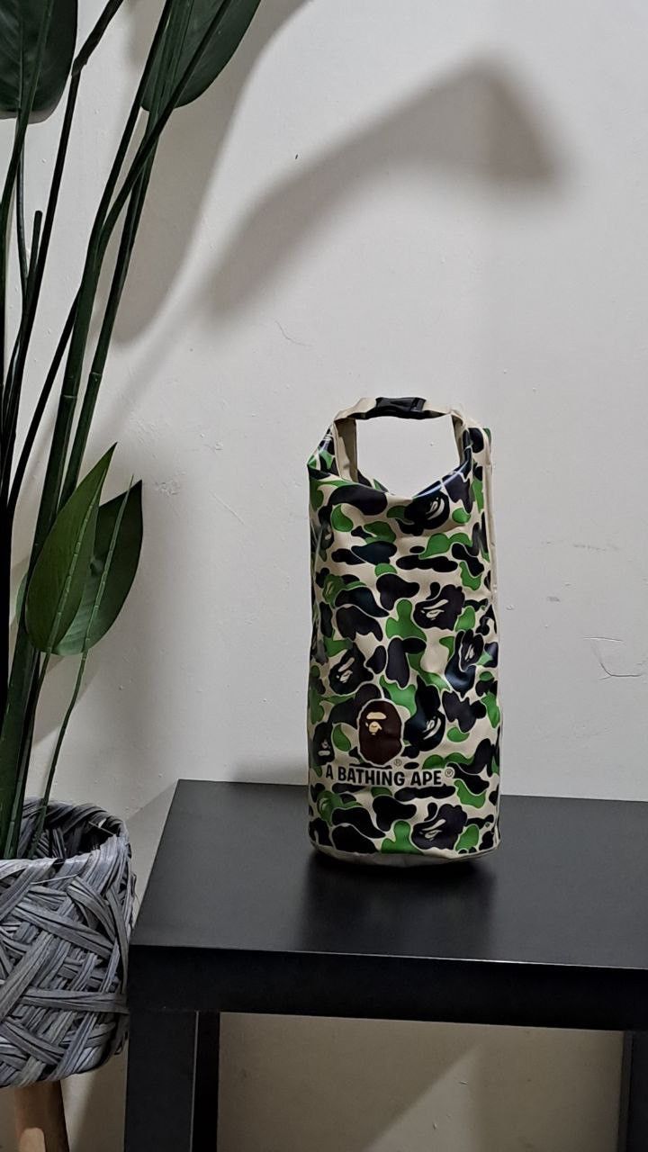 Bape A Bathing Ape Camo Waterproof Camping Bag Size ONE SIZE - 1 Thumbnail