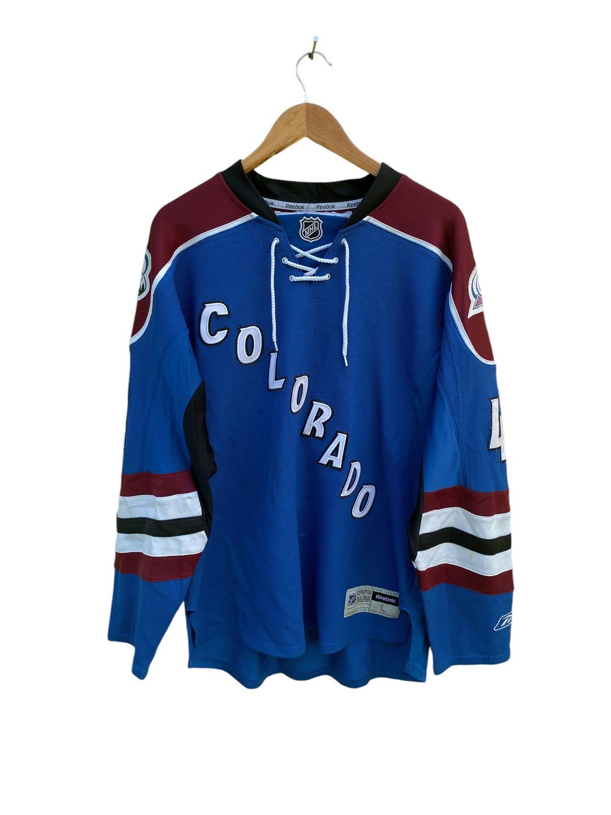 Reebok avalanche jersey clearance