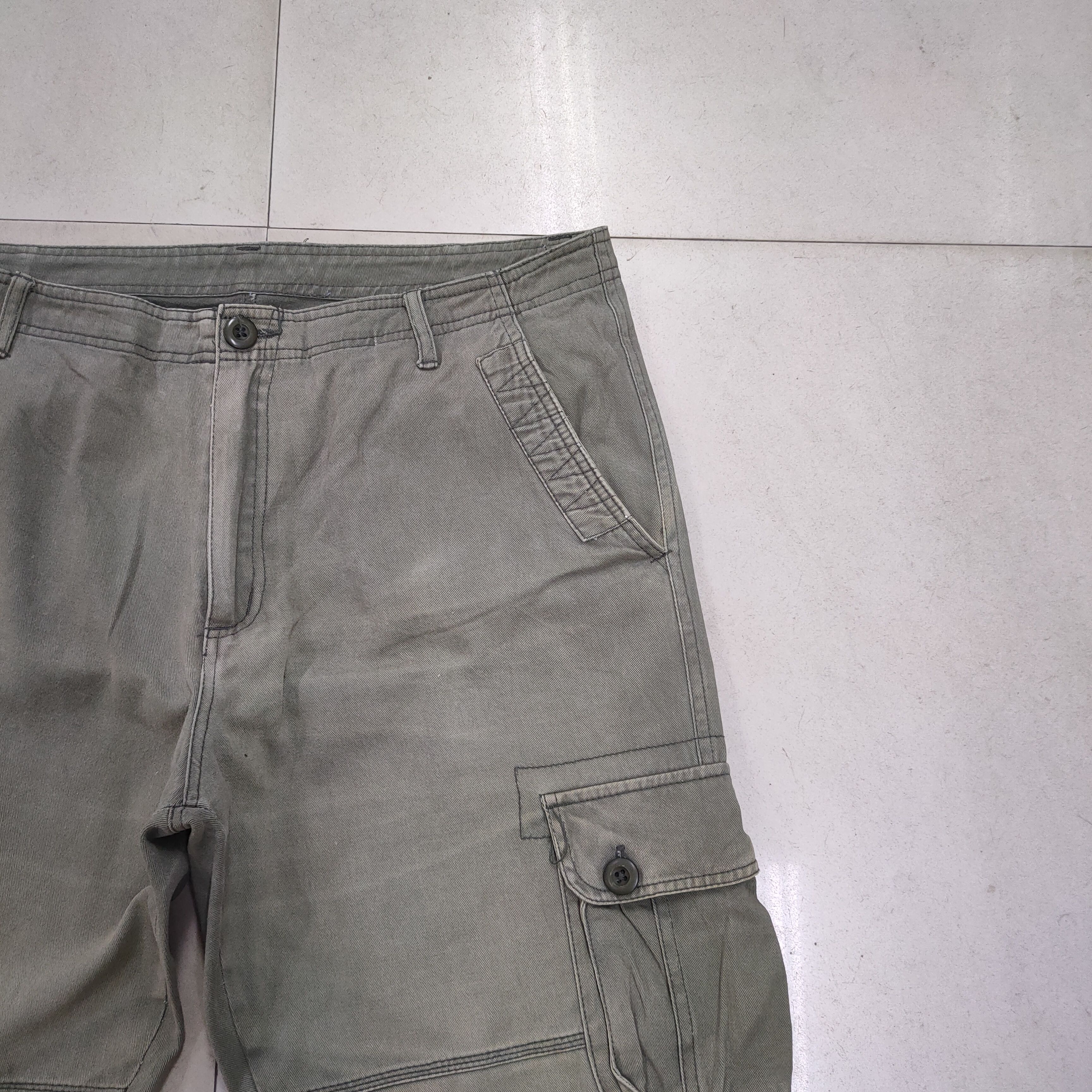 Japanese Brand × Vintage RUSTY 💥JAPANESE BRAND FADED CARGO PANTS Size US 34 / EU 50 - 6 Thumbnail