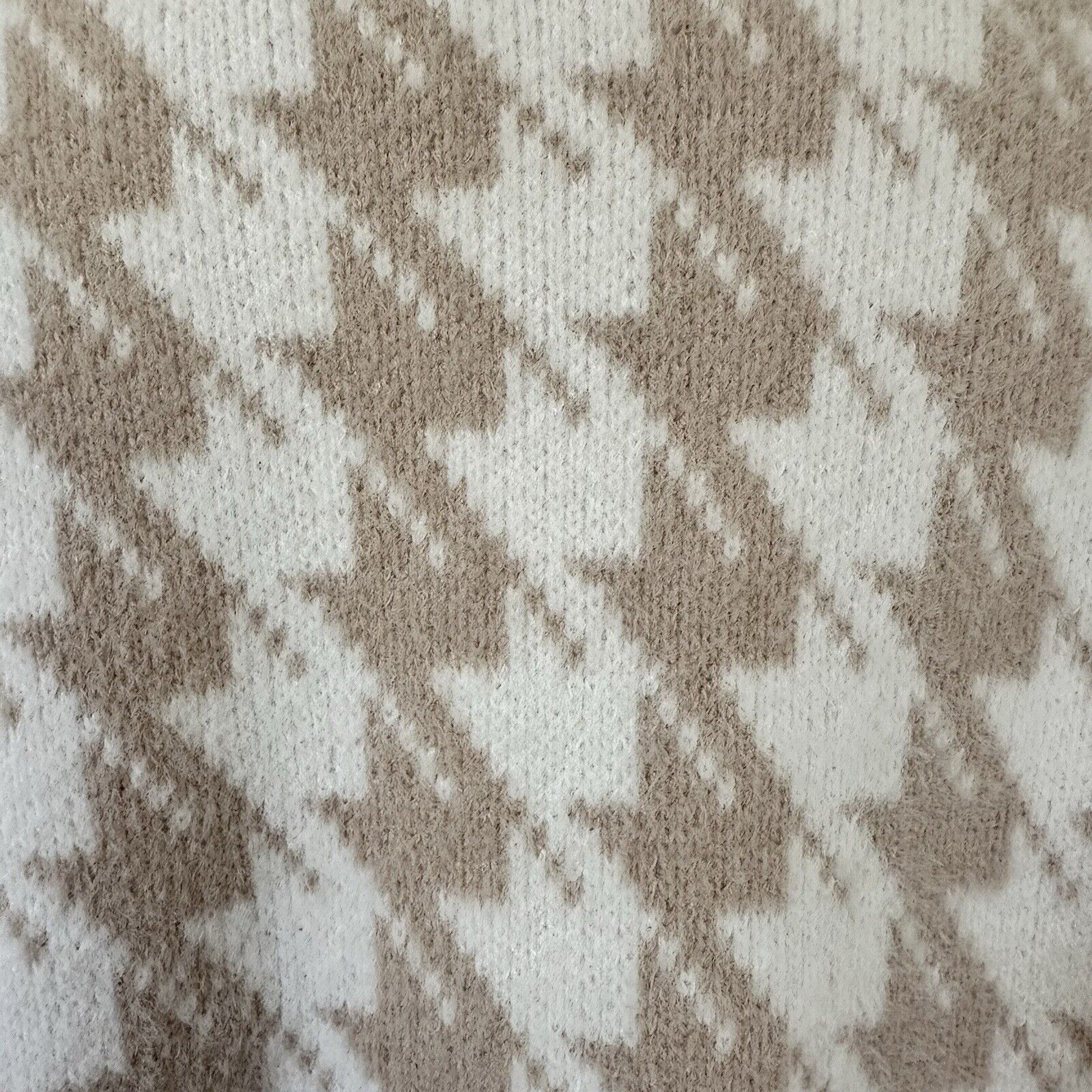 Z Supply Z Supply Houndstooth Women Crew Sweater Sandstone XS NWT Size XS / US 0-2 / IT 36-38 - 6 Thumbnail