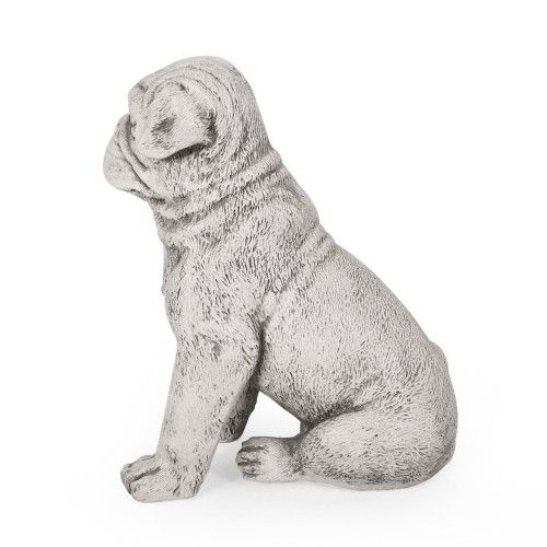 Designer × Homemade Dog Animals Weather Resistant Concrete Garden Statue Size US L / EU 52-54 / 3 - 7 Thumbnail