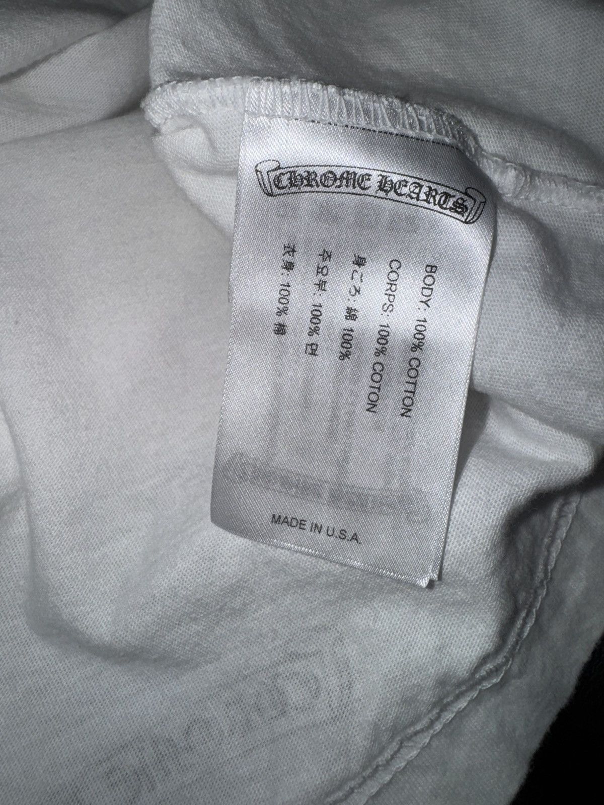 Chrome Hearts Chrome Hearts Neck Logo Pocket T-Shirt Size US L / EU 52-54 / 3 - 10 Thumbnail