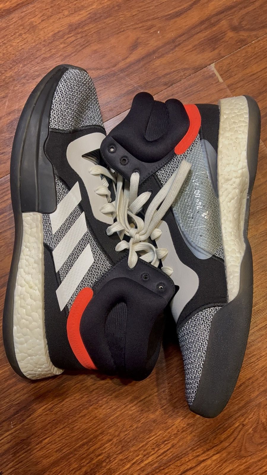 Adidas Adidas’s Marquee Boost Mid 'Core Black' BB7822 Size US 14 / EU 47 - 8 Thumbnail