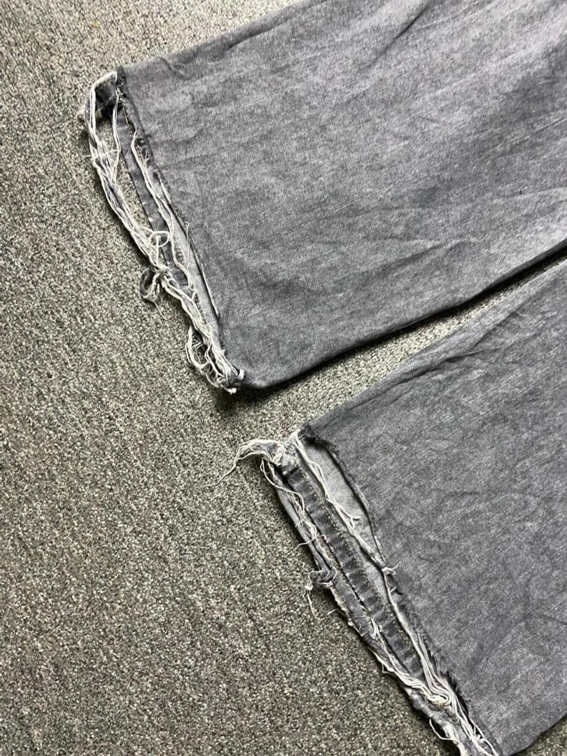 Japanese Brand Romme Brand Distressed Cargo Jeans (172) Size US 30 / EU 46 - 4 Thumbnail