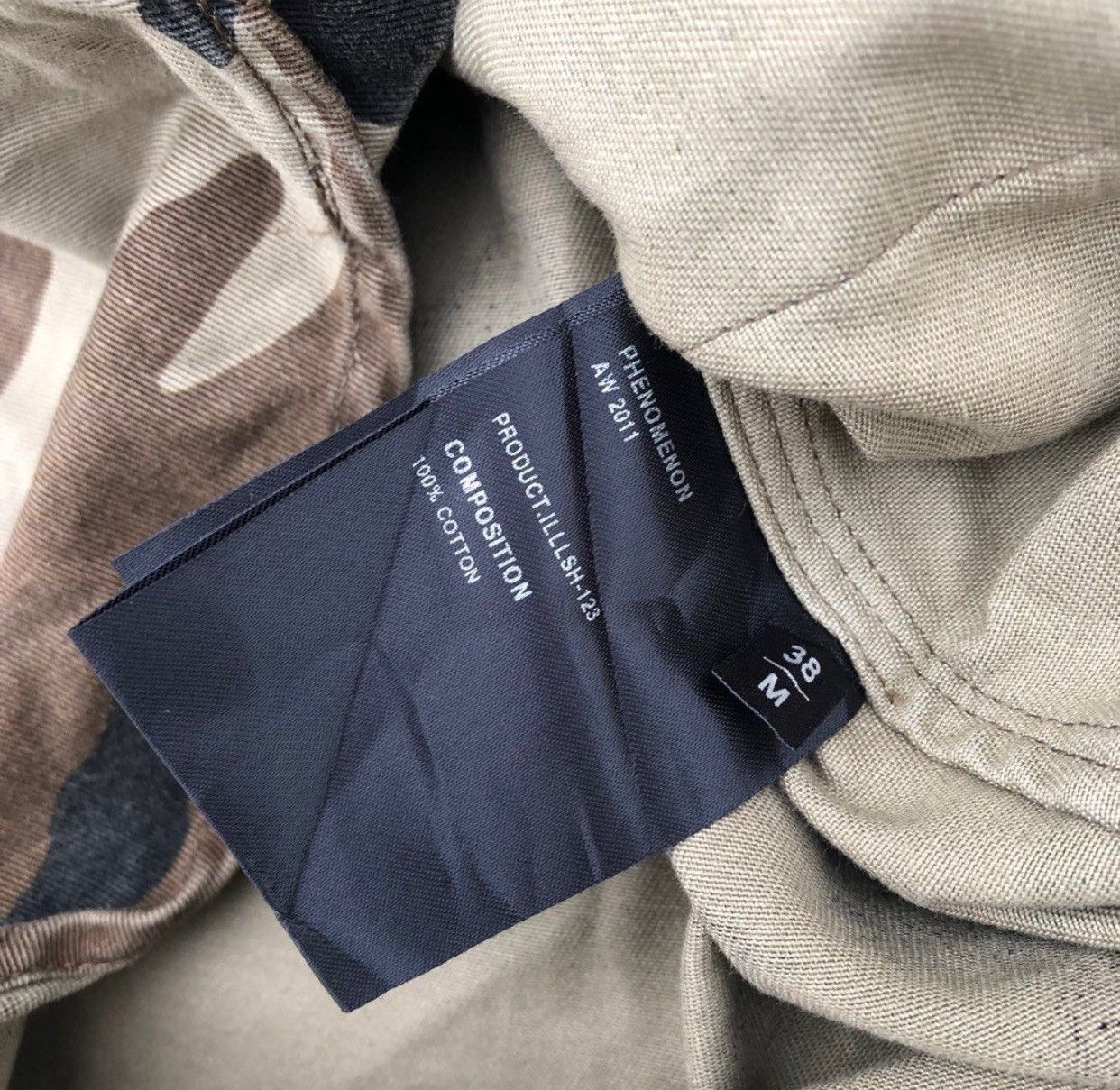 PHENOMENON A/W 11 Phenomenon - Infantry Camo Button Shirt Size US M / EU 48-50 / 2 - 7 Thumbnail