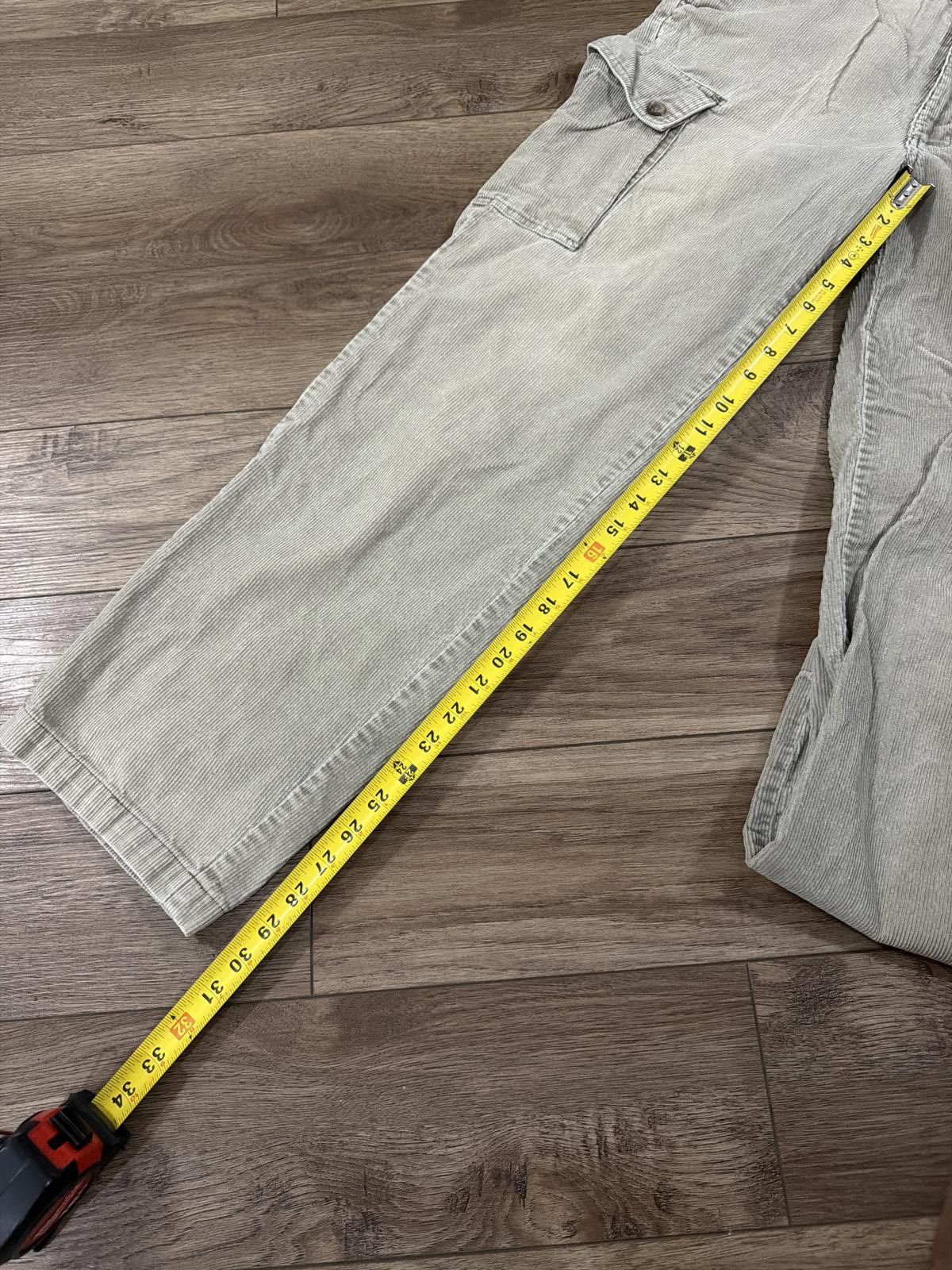 Route 66 Vintage Y2K Corduroy Cargo Pants Route 66 32x32 Size US 32 / EU 48 - 8 Thumbnail