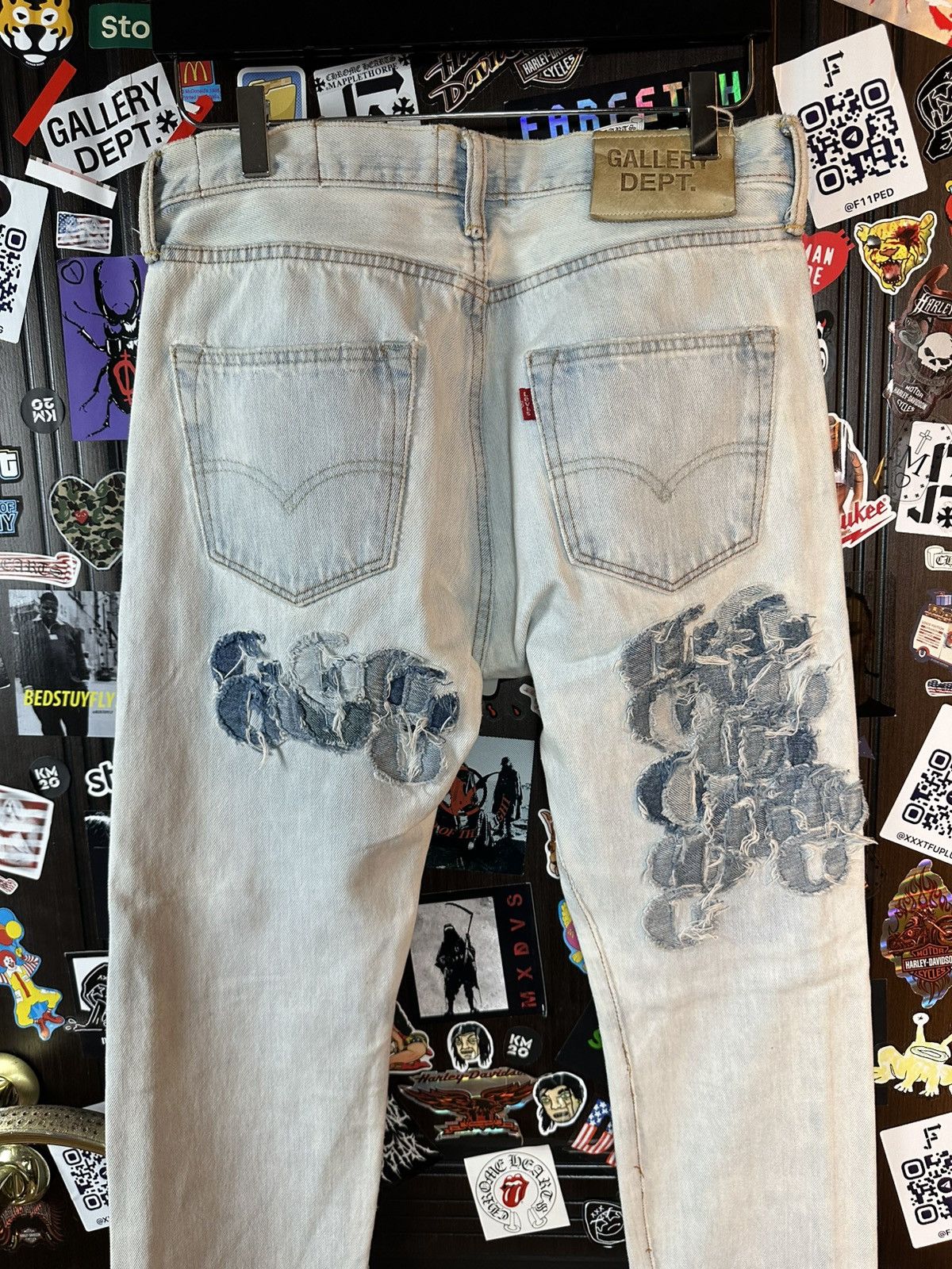 Gallery Dept. Gallery Dept 50+ Patches 1/1 Jeans Size US 28 / EU 44 - 4 Thumbnail
