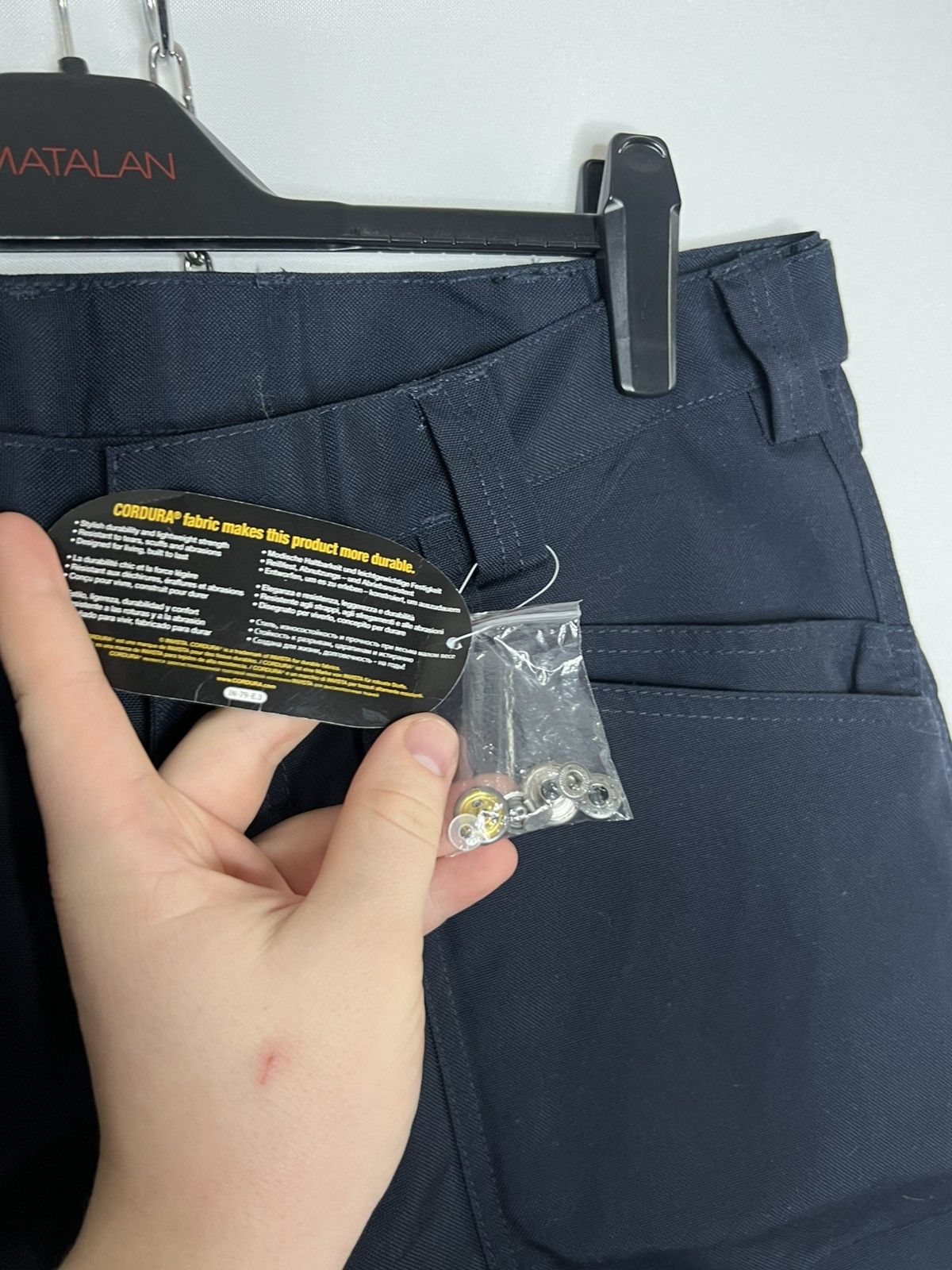 Dickies Dickies Cordura Multipocket Work Wear Pants Navy Size US 34 / EU 50 - 6 Thumbnail