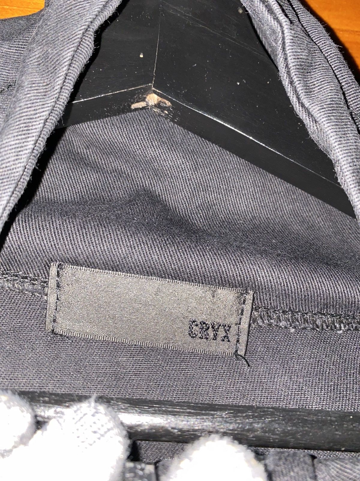 CRYX Graphic Hooded Jacket Black White Streetwear Urbanstyle