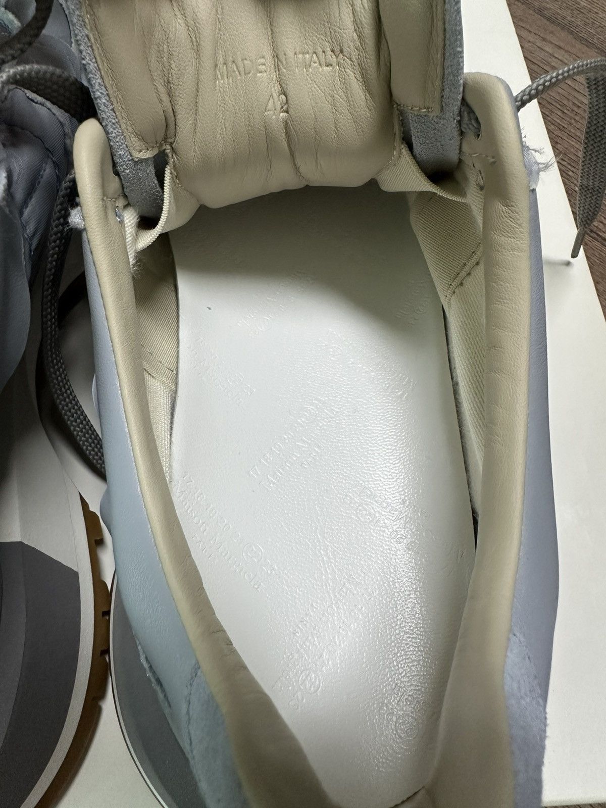 Maison Margiela Maison Margiela Runner Evolution Sneakers Pale Blue Size US 9 / EU 42 - 5 Thumbnail