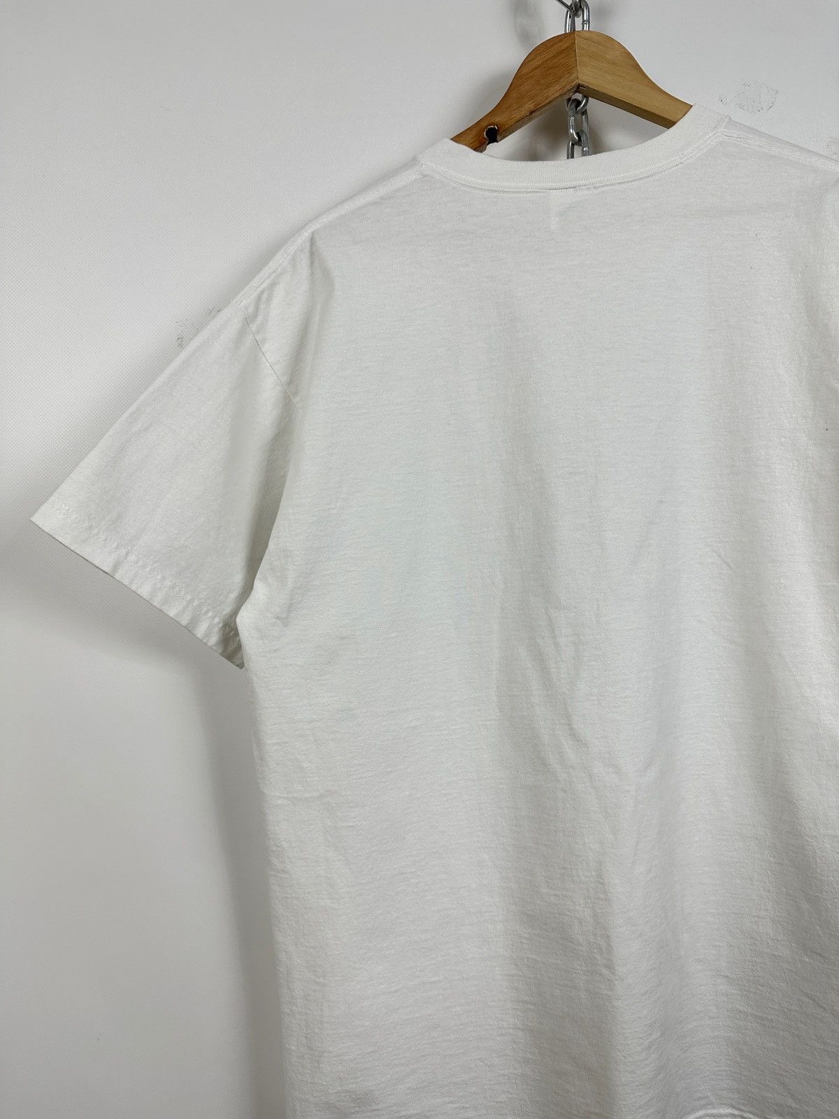 Keith Haring 1999 Vintage Keith Haring Save Water Drink Wine Art T-Shirt Size US L / EU 52-54 / 3 - 13 Thumbnail