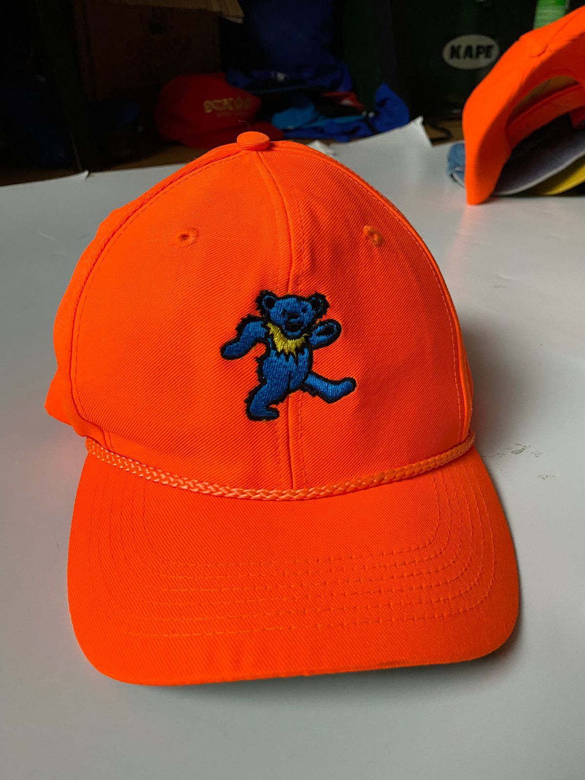 Band Tees × Grateful Dead × Vintage Grateful Dead Snapback Hat Orange Size ONE SIZE - 9 Thumbnail