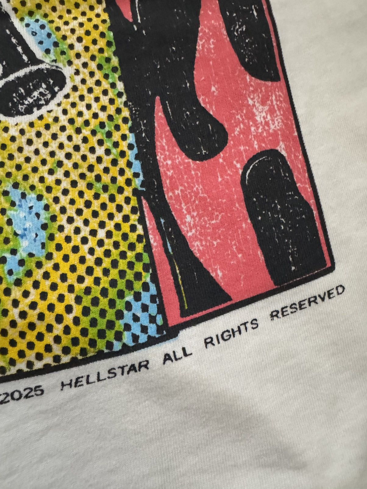 HELLSTAR Hellstar Is This What Heaven Sounds Like? Tee White Size US M / EU 48-50 / 2 - 3 Thumbnail