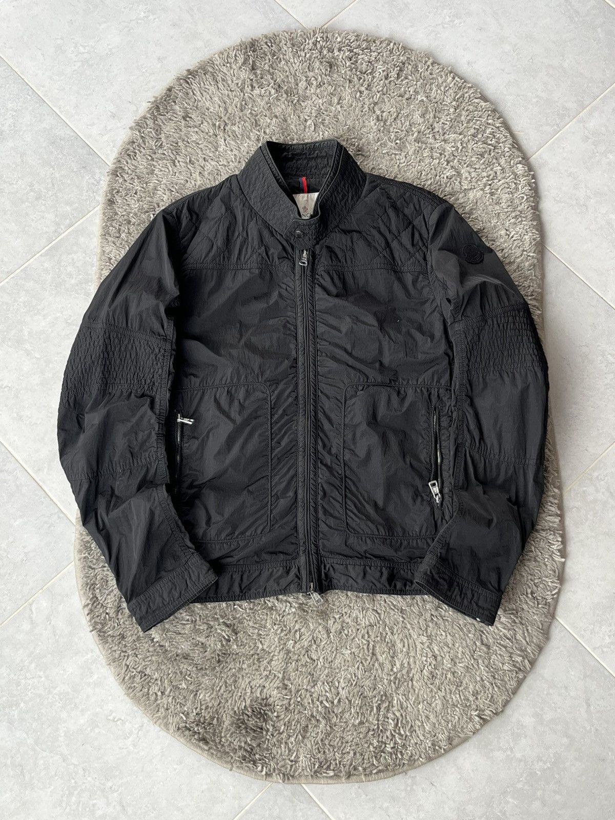 Moncler Vintage Light Jacket Moncler Garment Dye Flacher Size US L / EU 52-54 / 3 - 1 Thumbnail