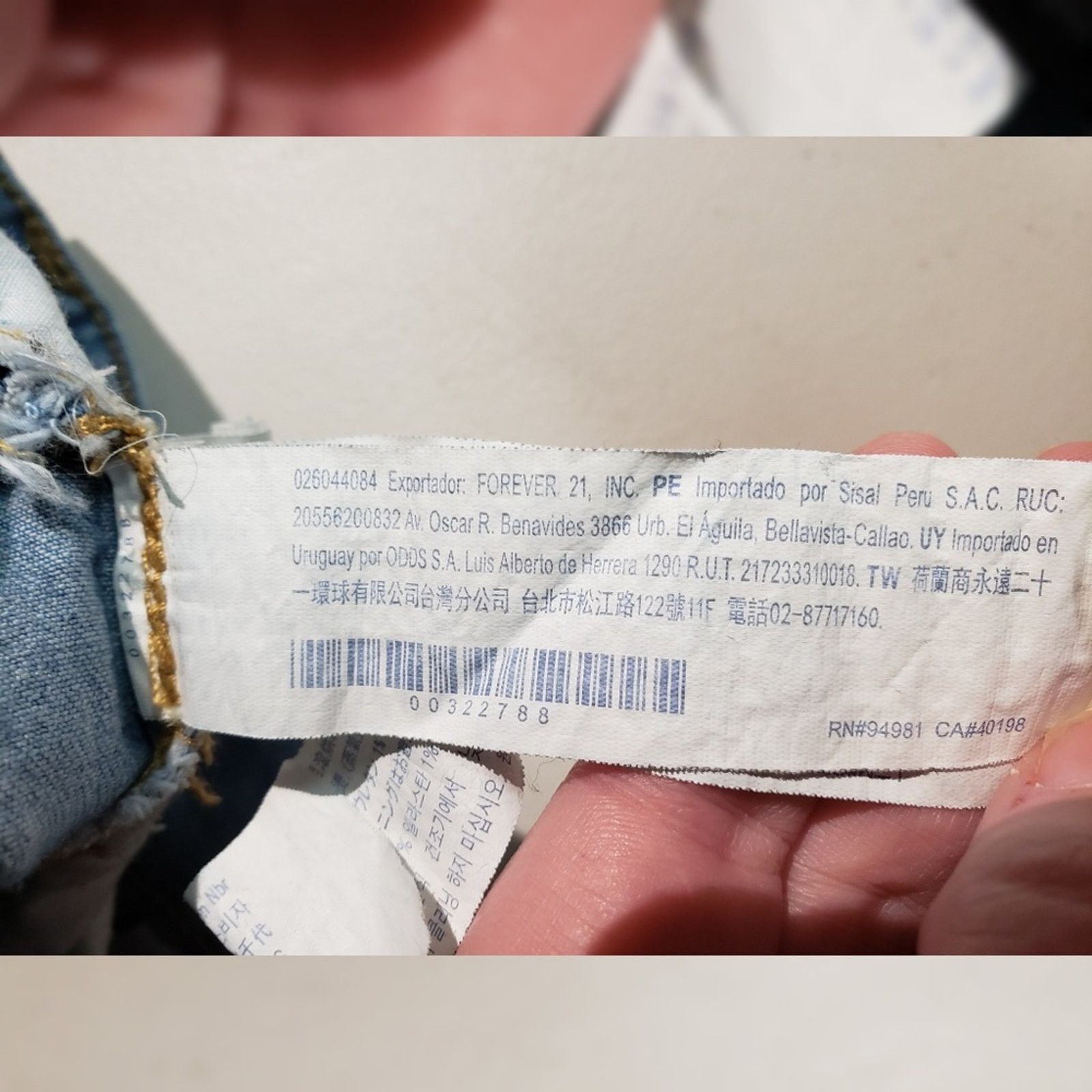 Forever 21 Forever 21 Shorts Womens 29 Distressed Hot Pants Booty Blue Size 29" - 5 Thumbnail