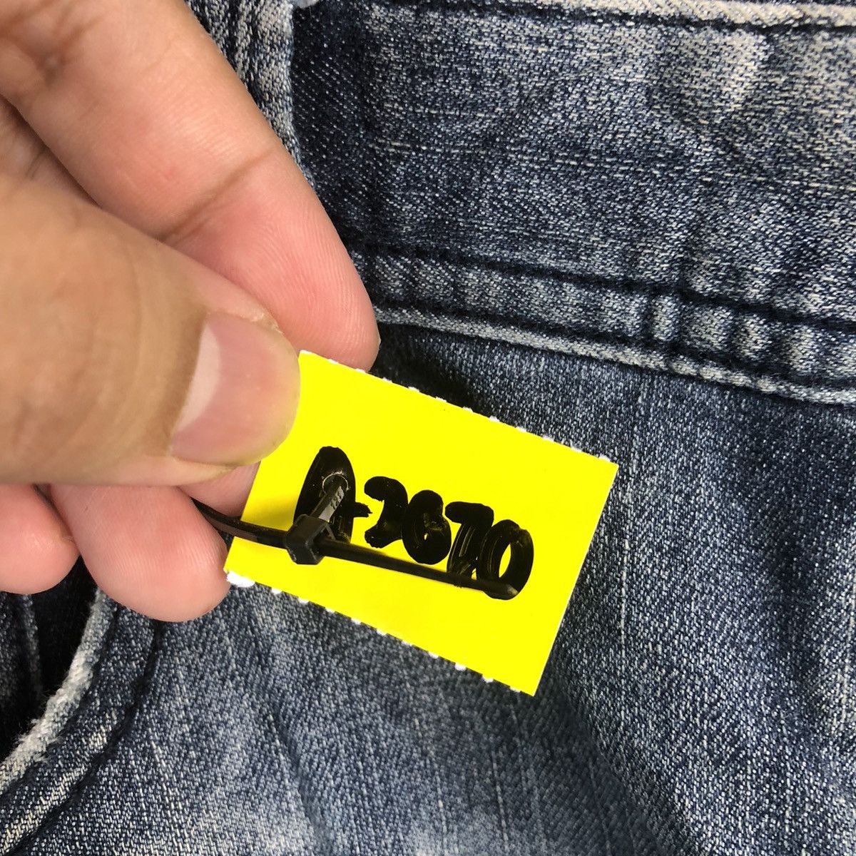 Japanese Brand DL Lyric utility Black Multipocket Denim Pants #A2070 Size US 33 - 12 Thumbnail