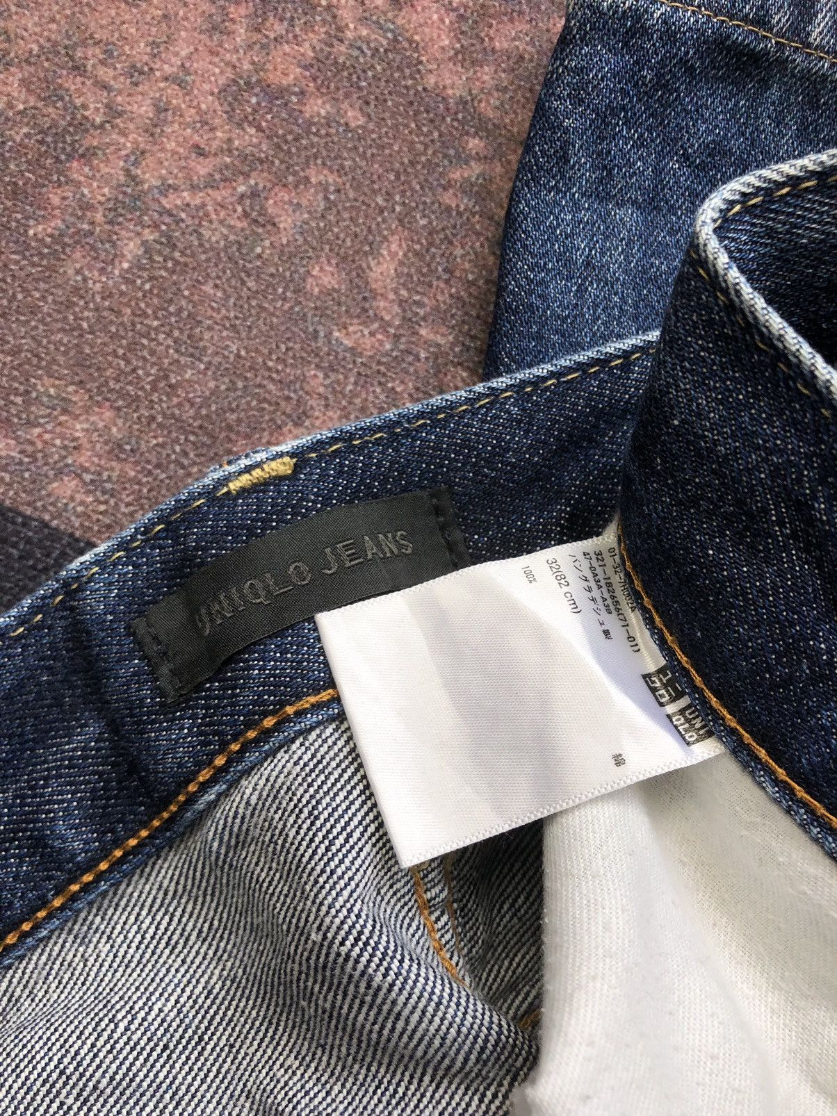 If Six Was Nine × Le Grande Bleu (L.G.B.) × Uniqlo Vintage Japanese brand uniqlo nice fade jeans lgb style Size US 34 / EU 50 - 14 Thumbnail