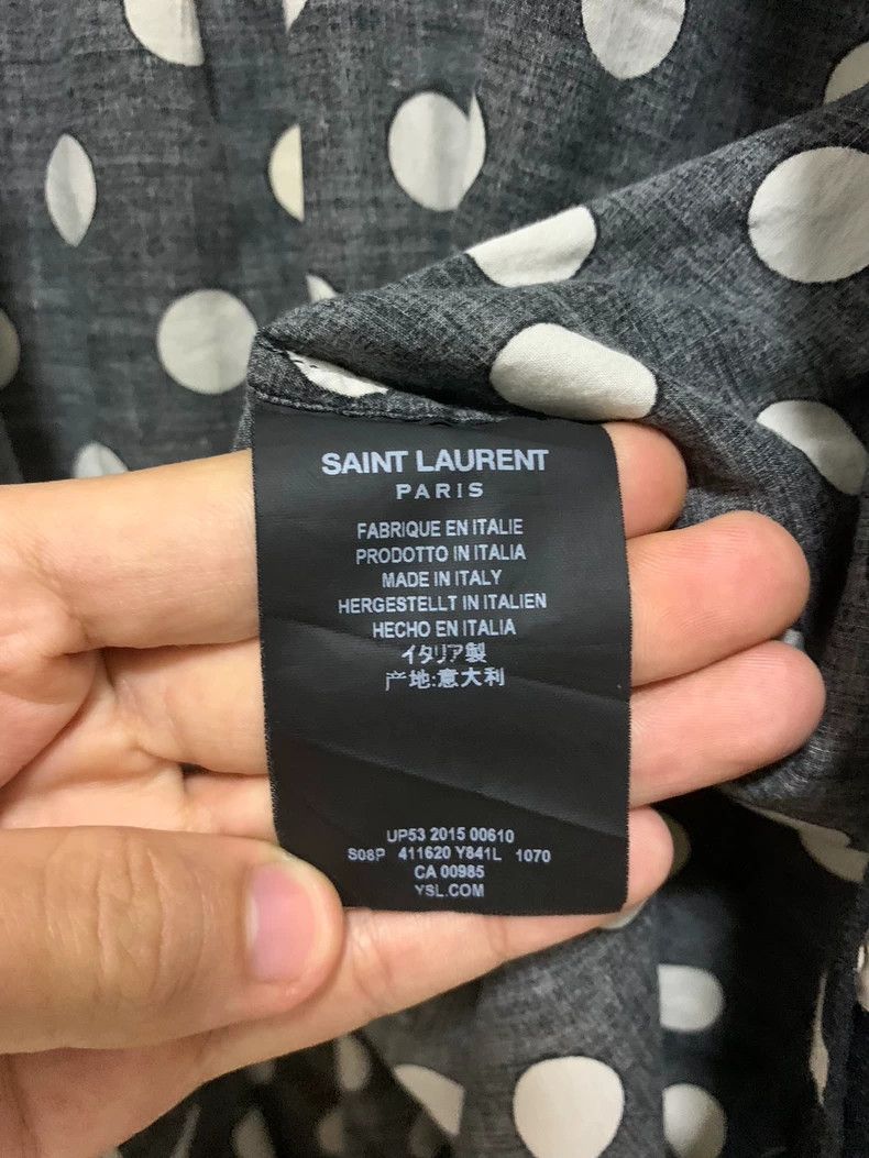 Yves Saint Laurent saint Laurent size 38 16ss runway destruction fringed polk Size US M / EU 48-50 / 2 - 4 Thumbnail